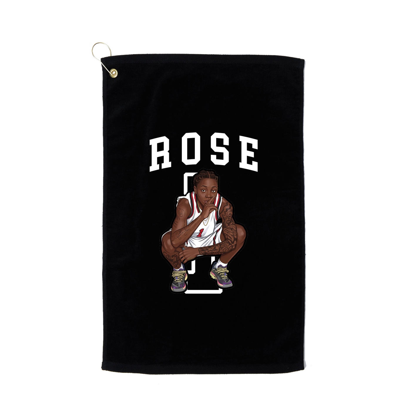 Golf Towel — Shirsey in Black