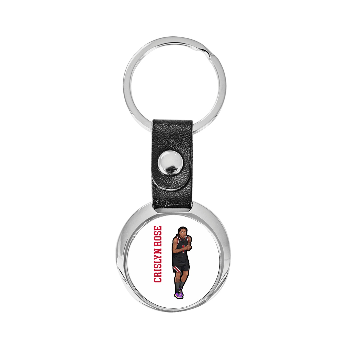 Key Chain — Name Vertical in Classic