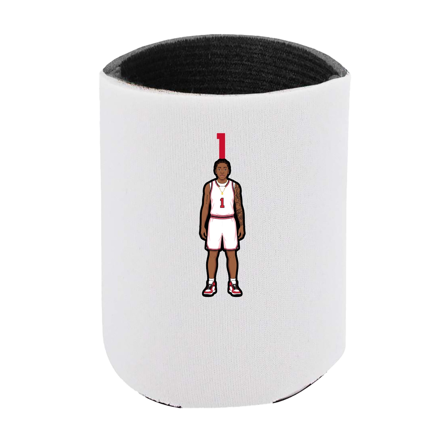 Can Holder — Number Top in White