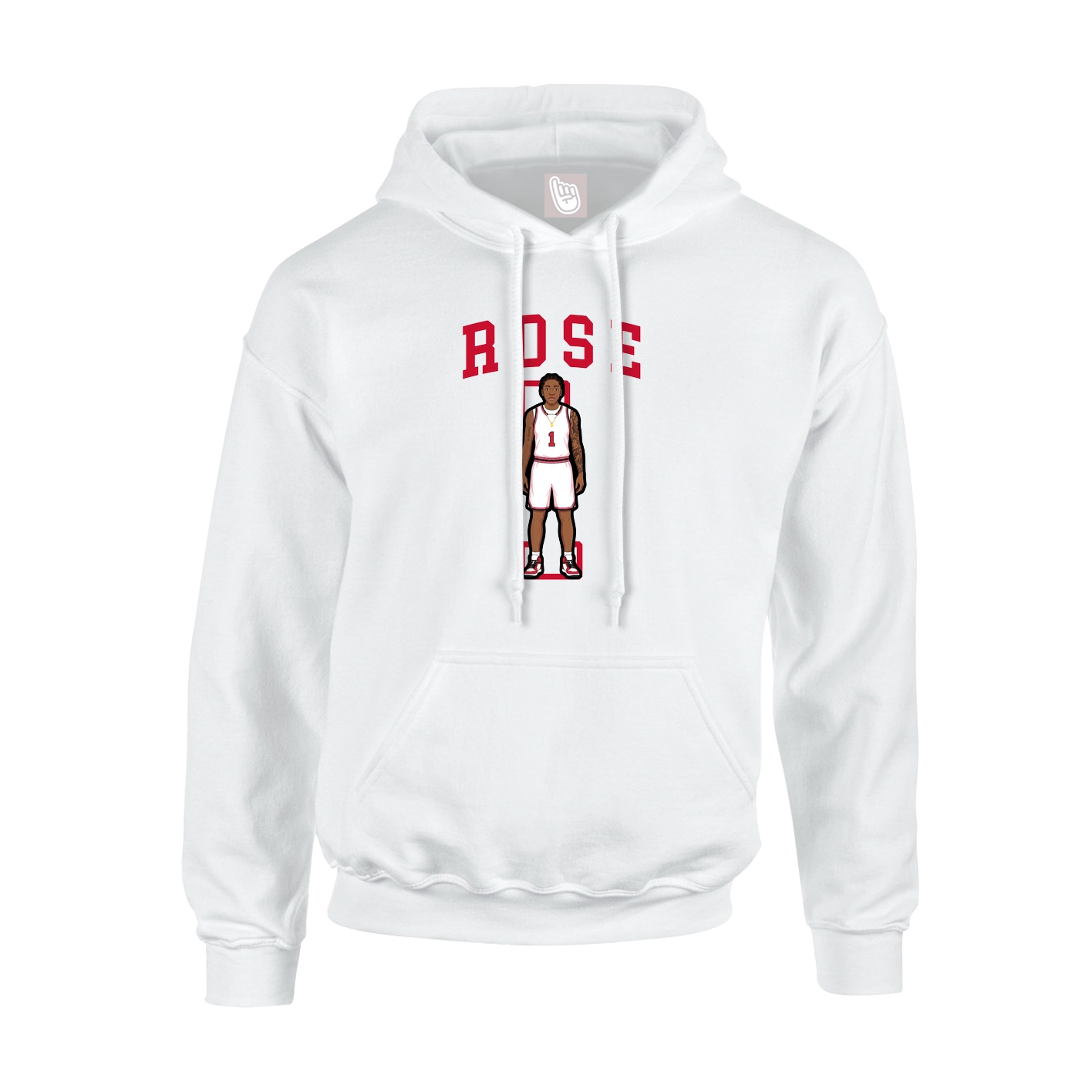 Hoodie — Shirsey in White