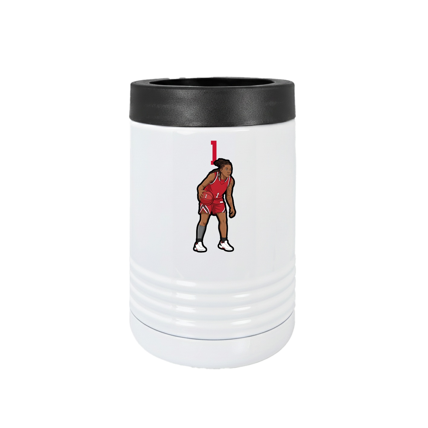 Beverage Holder — Number Top in White