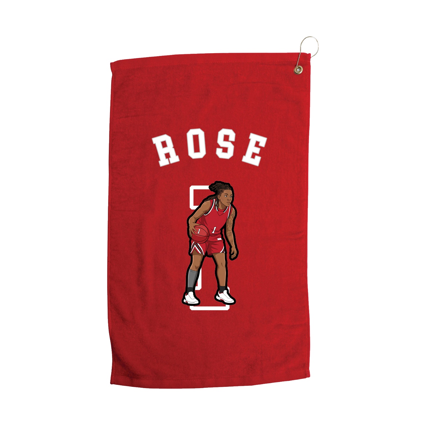 Golf Towel — Shirsey Arch in Red