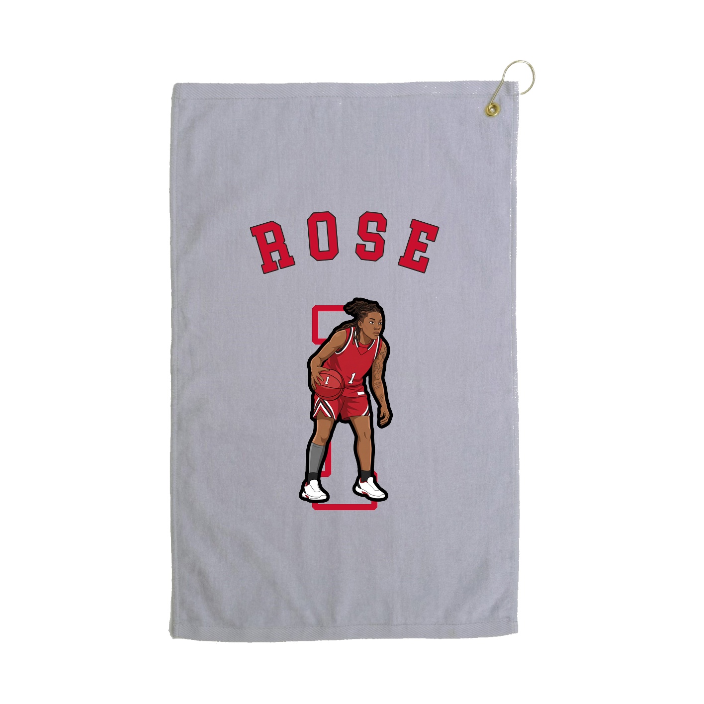 Golf Towel — Shirsey Arch in Grey