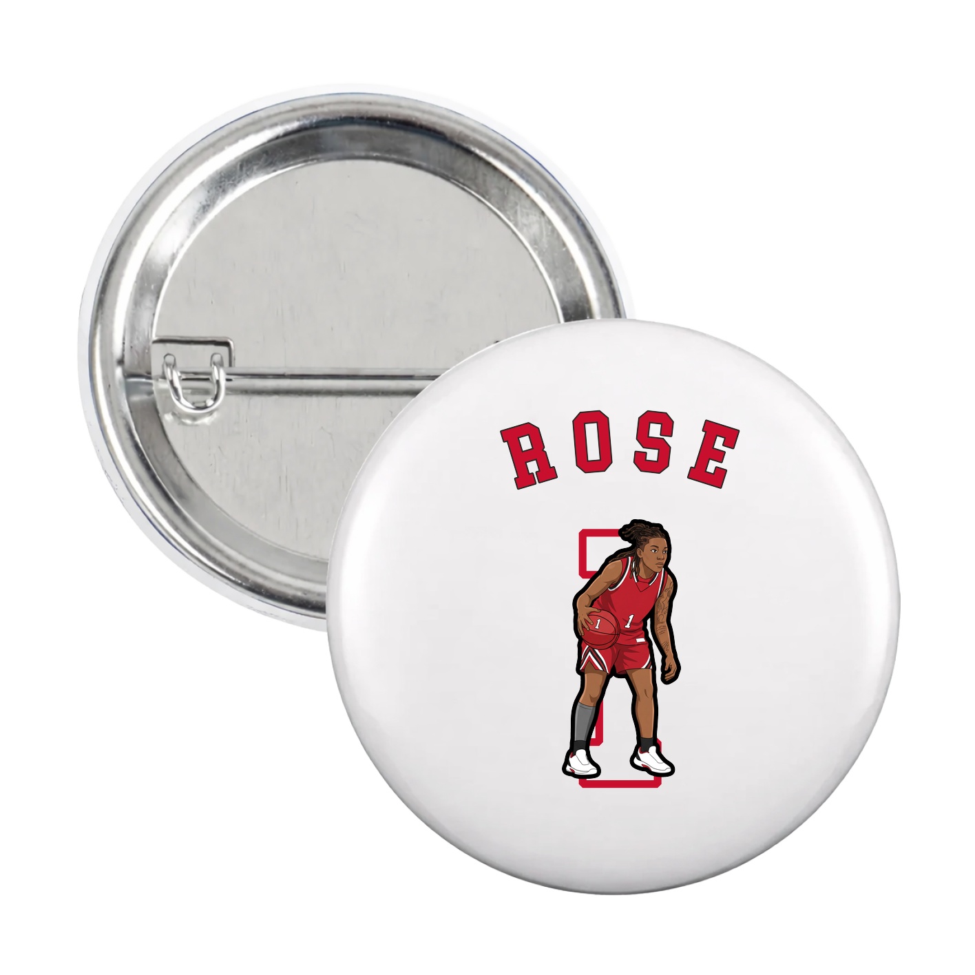 Game Day Button — Shirsey Arch in White
