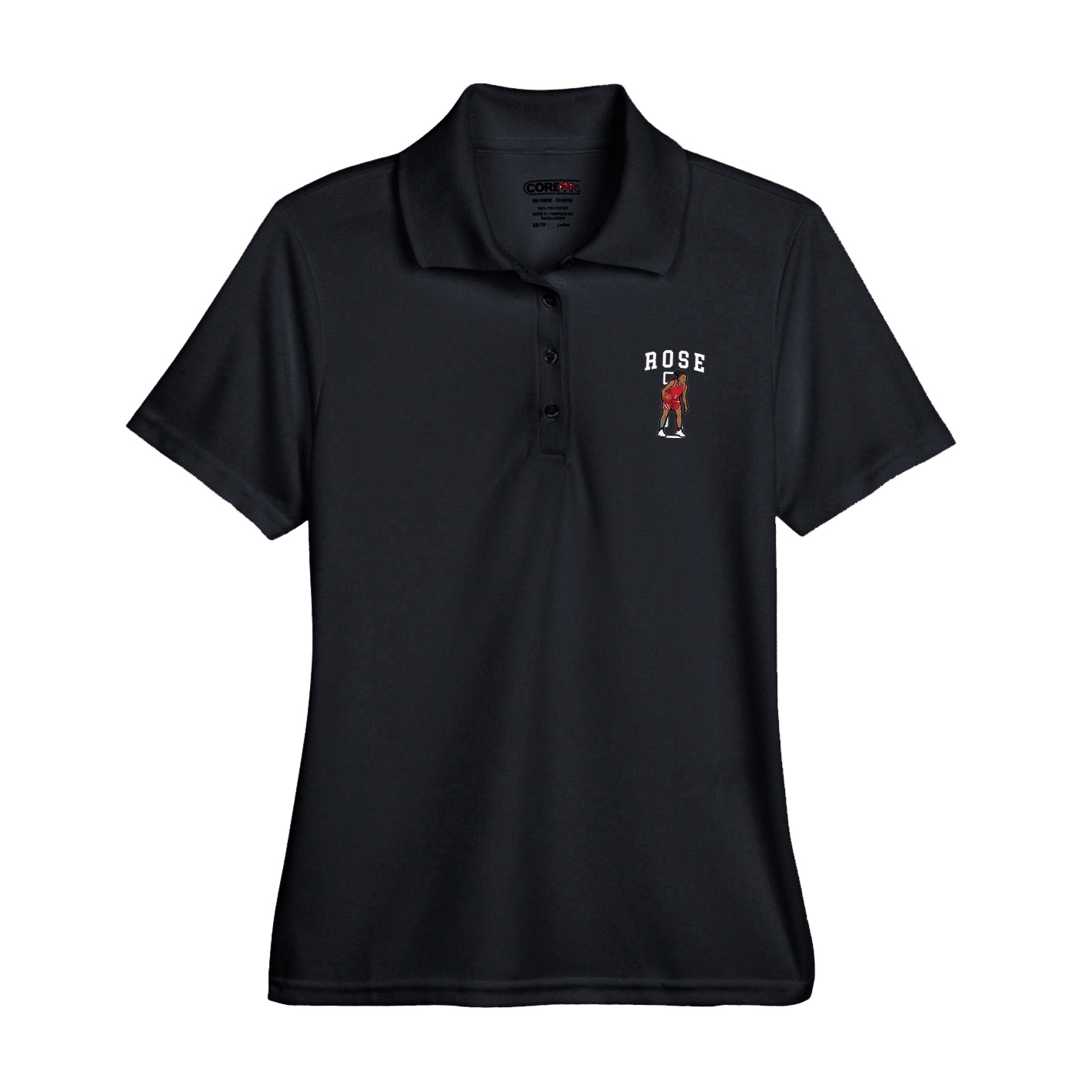 Womens Performance Polo — Shirsey in Black