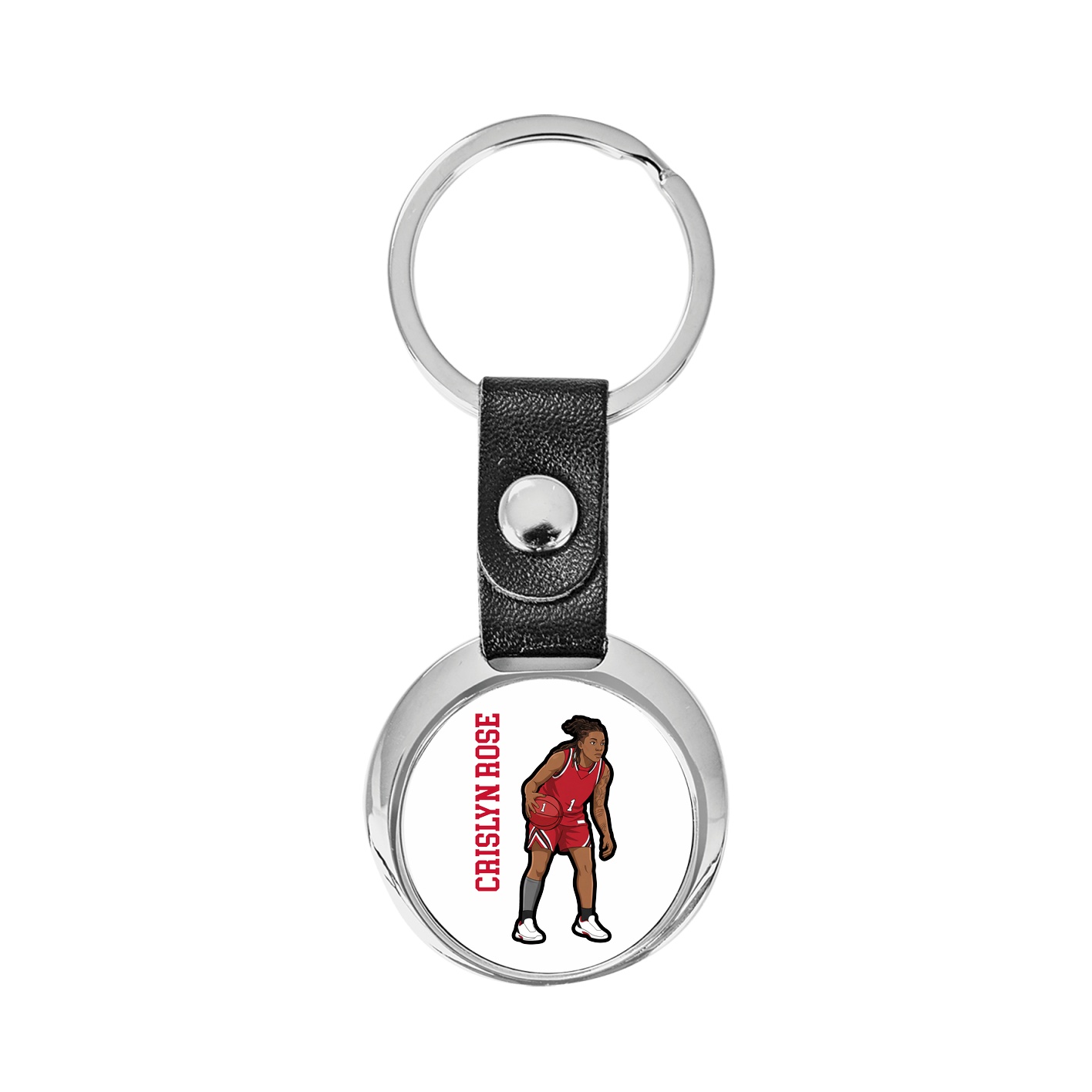 Key Chain — Name Vertical in Classic