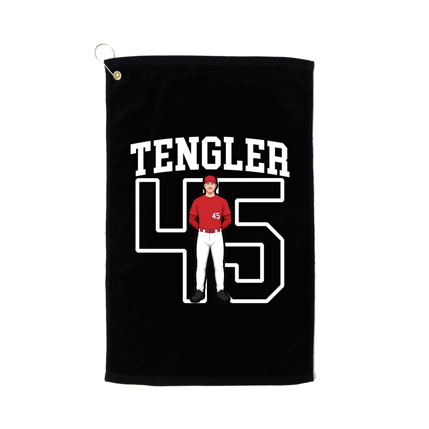 Golf Towel — Shirsey in Black