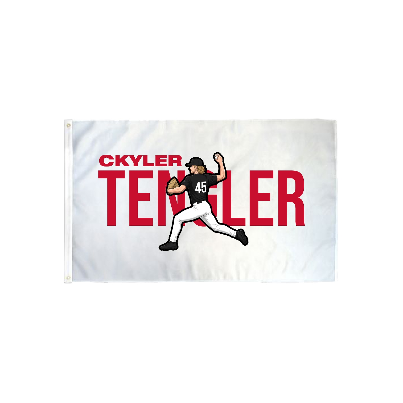 3x5 Flag — Player Name in Classic
