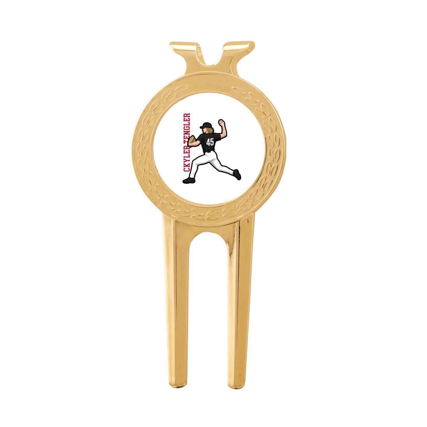 Divot Tool with Ball Marker — Name Vertical in Classic