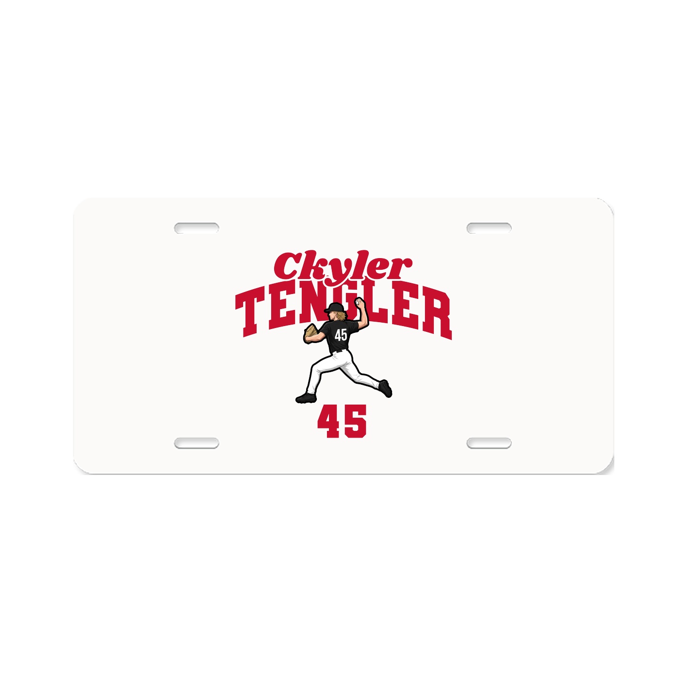 License Plate — Signature Arch in Classic