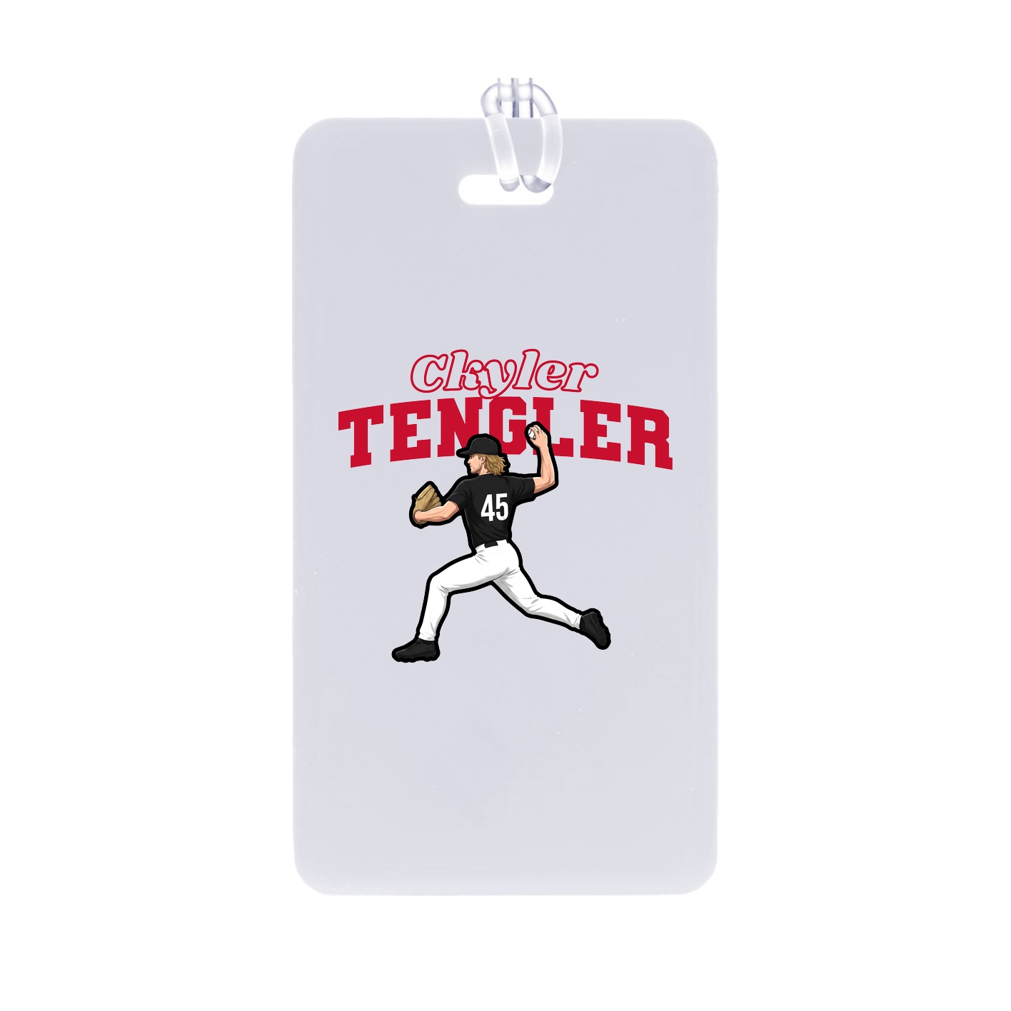 Bag Tag — Name Arch in Classic
