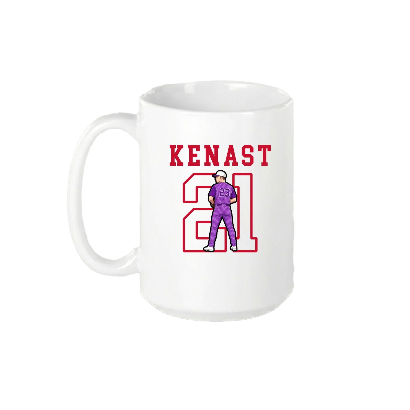 15oz Coffee Mug — Shirsey in White