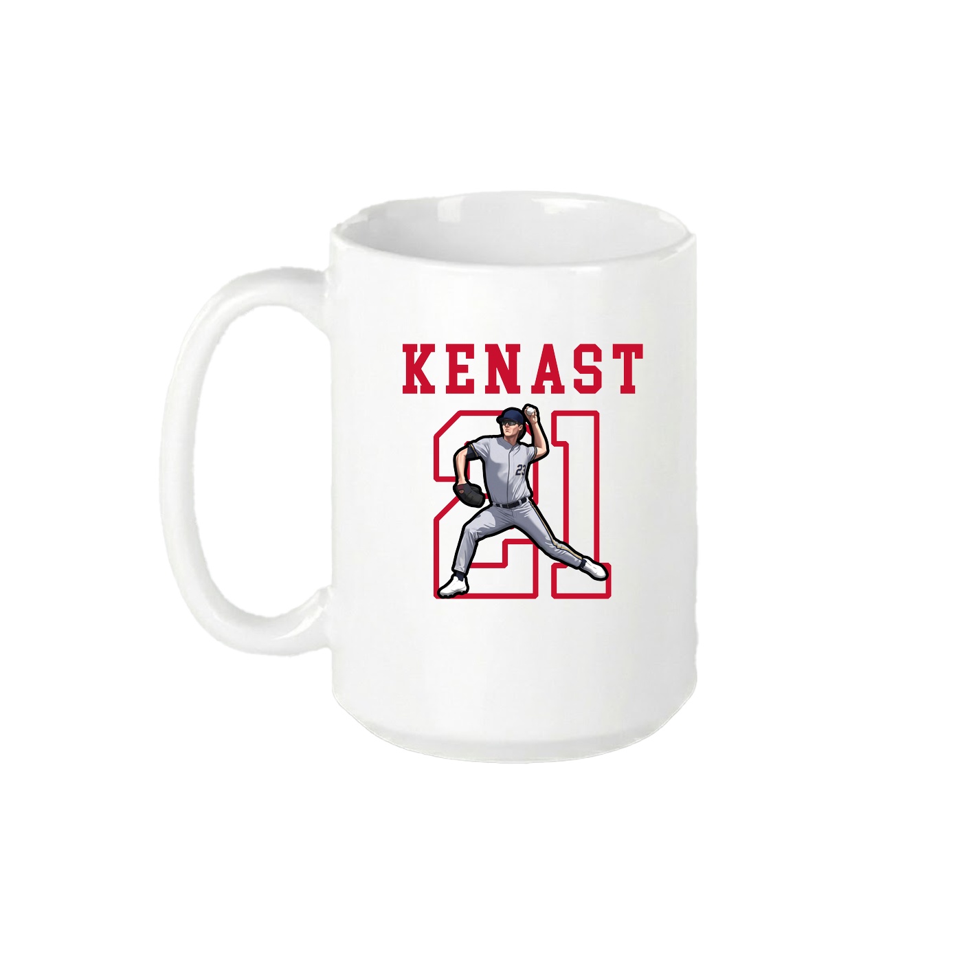 15oz Coffee Mug — Shirsey in White