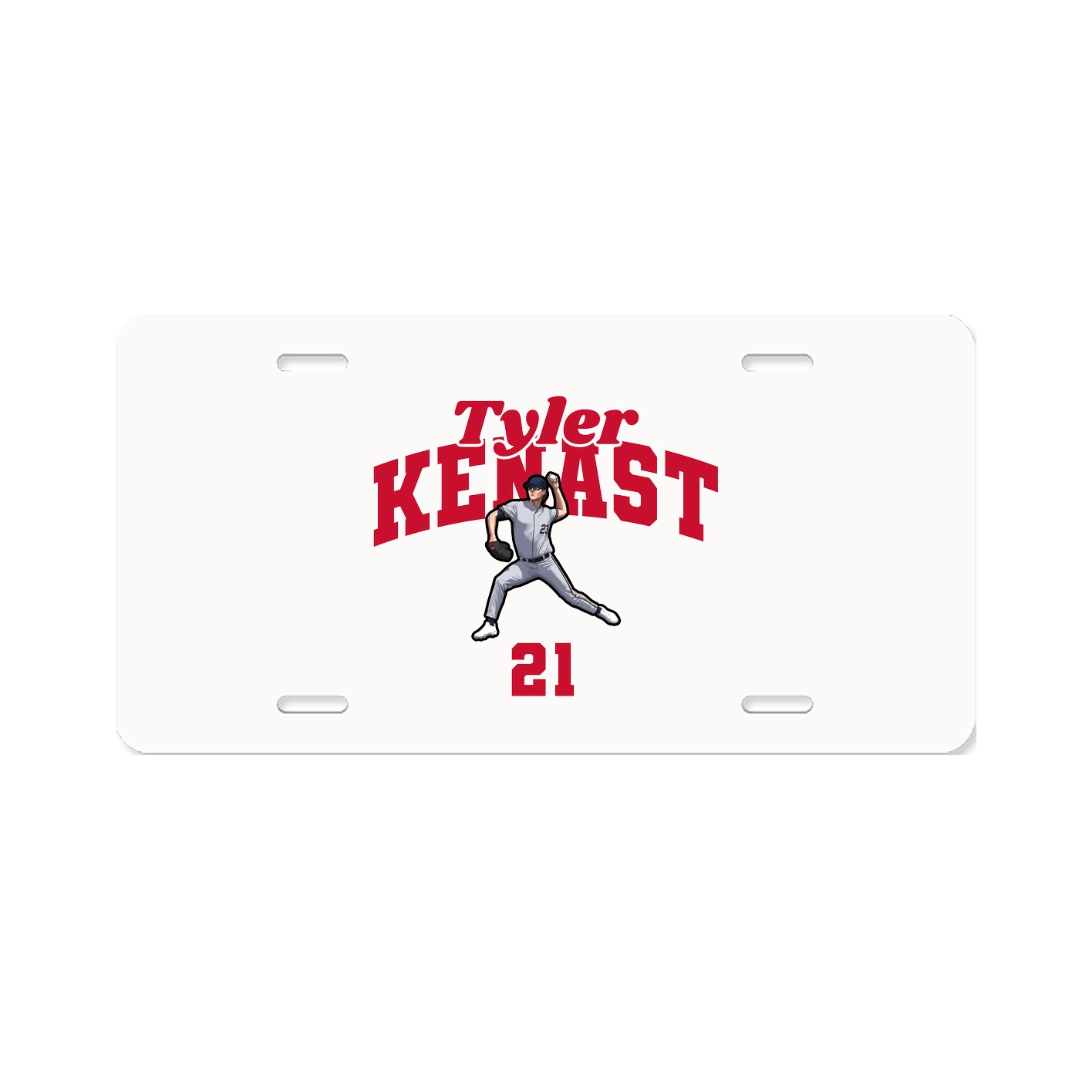 License Plate — Signature Arch in Classic