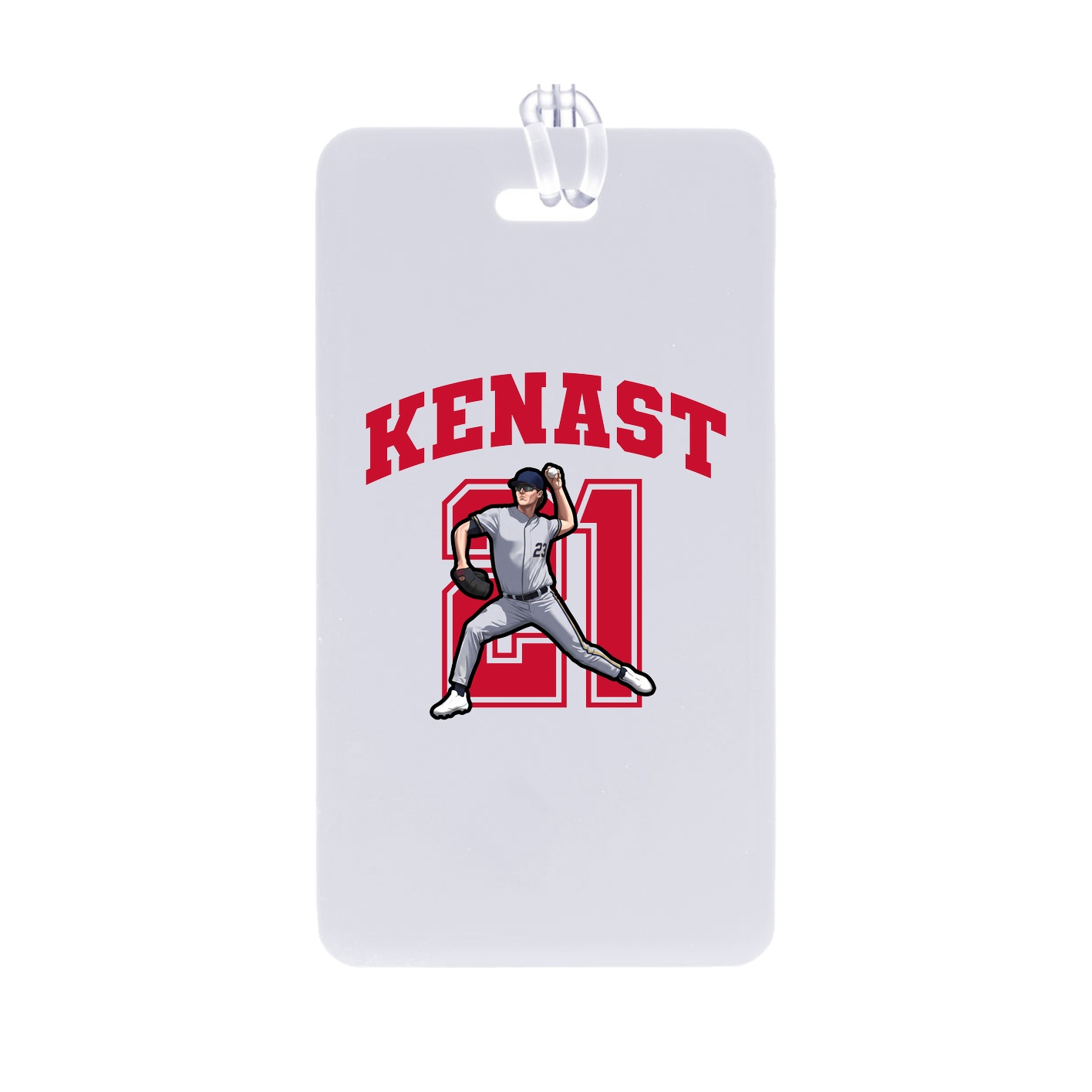 Bag Tag — Number in Classic