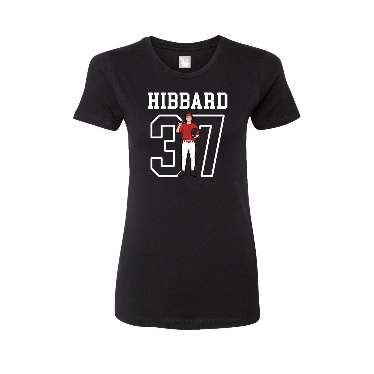 Fitted Women's Tee — Shirsey in Black