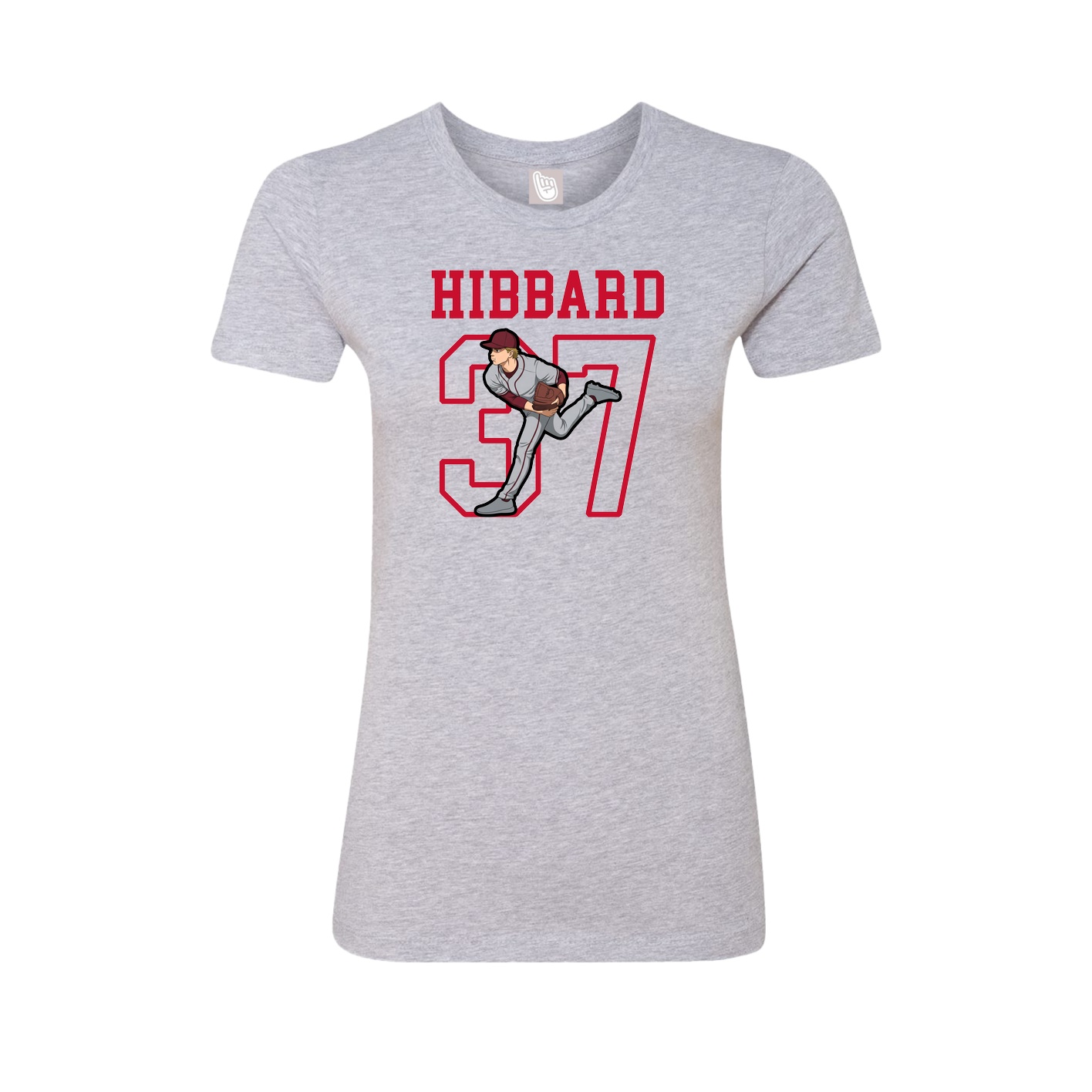 Fitted Women's Tee — Shirsey in Grey