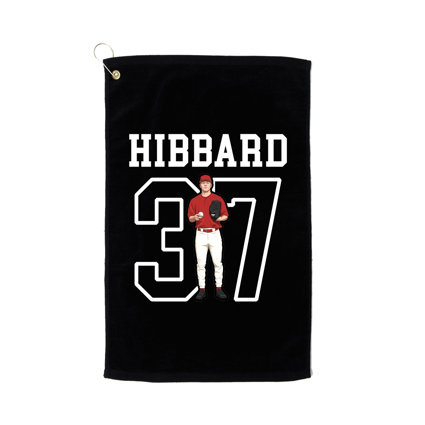 Golf Towel — Shirsey in Black