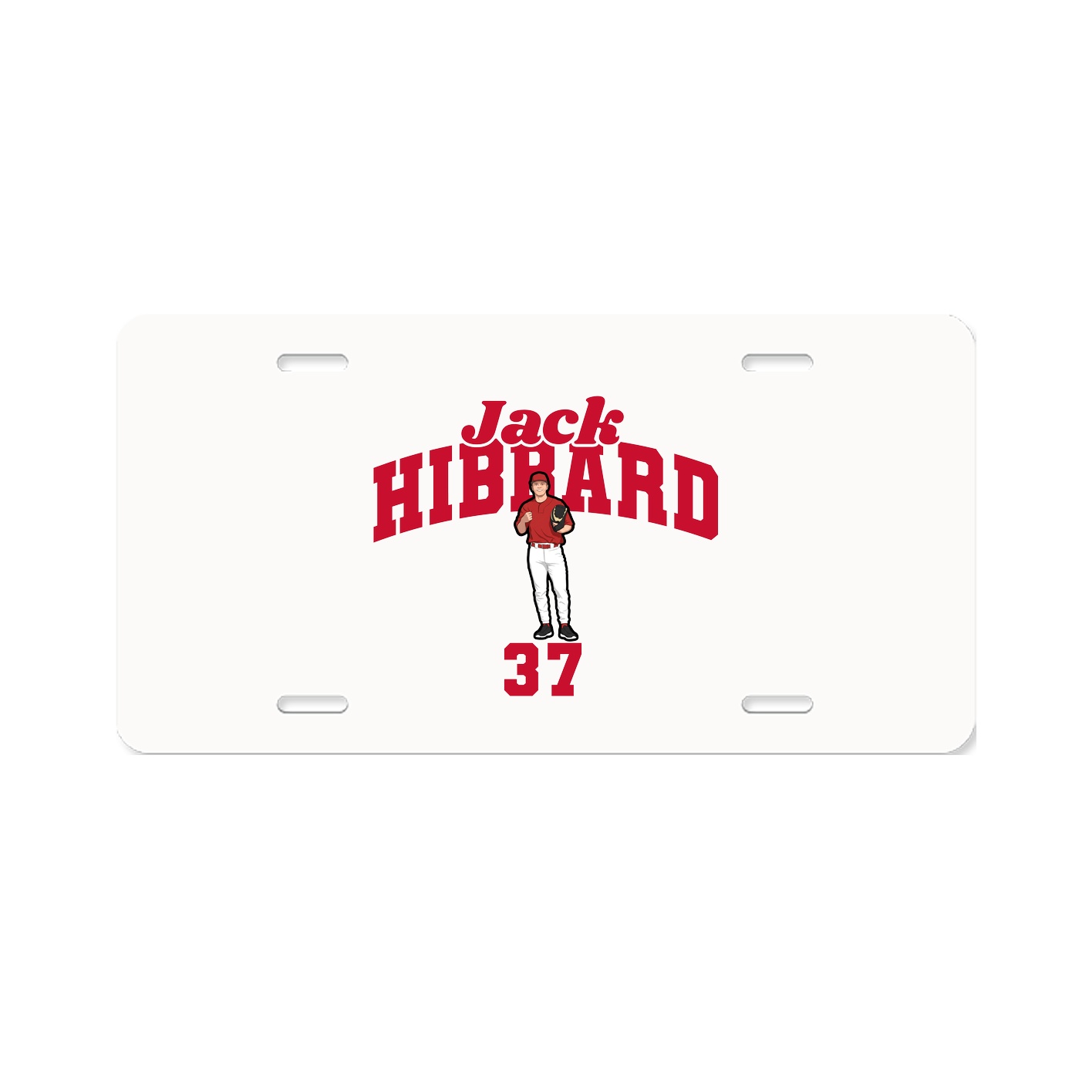 License Plate — Signature Arch in Classic
