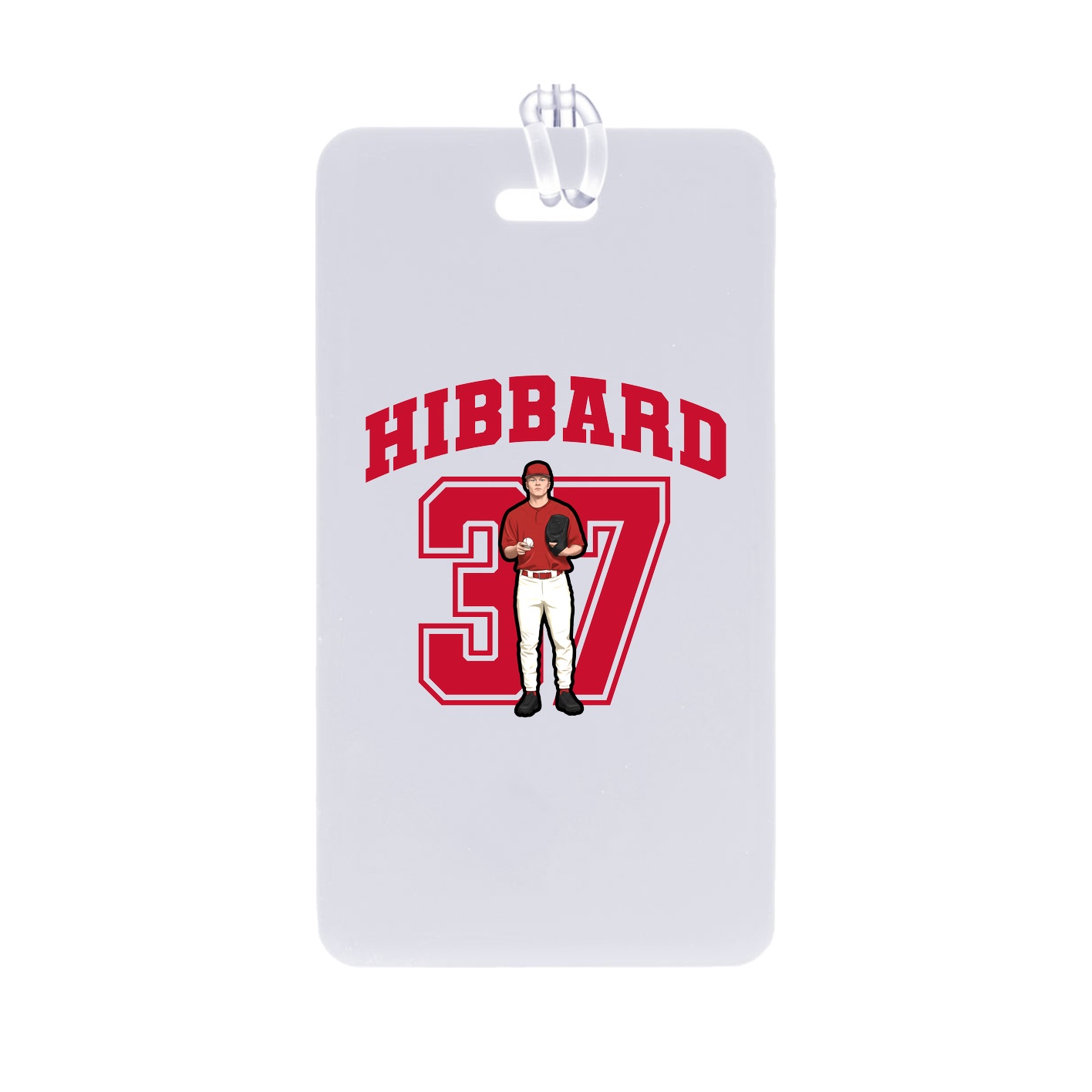 Bag Tag — Number in Classic