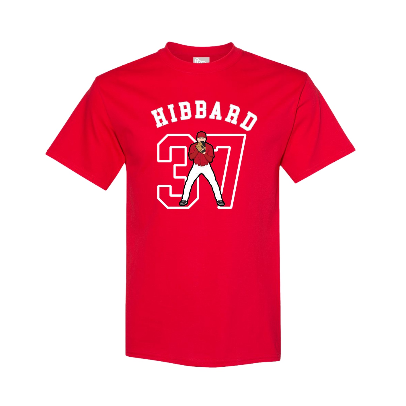 Youth Tee — Shirsey Arch in Red