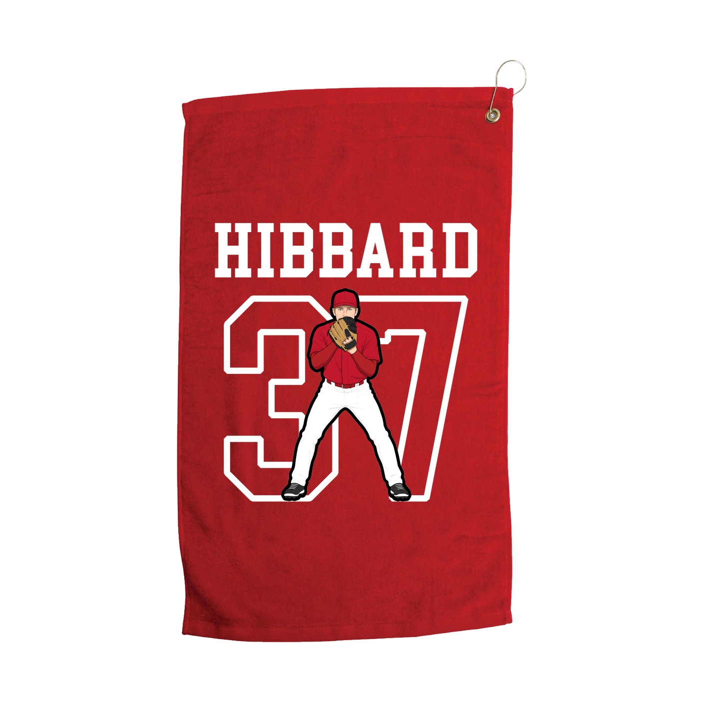 Golf Towel — Shirsey in Red