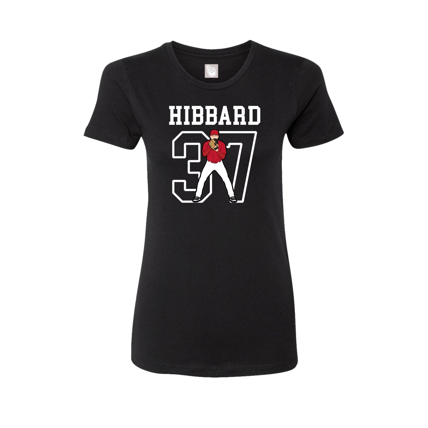 Fitted Women's Tee — Shirsey in Black