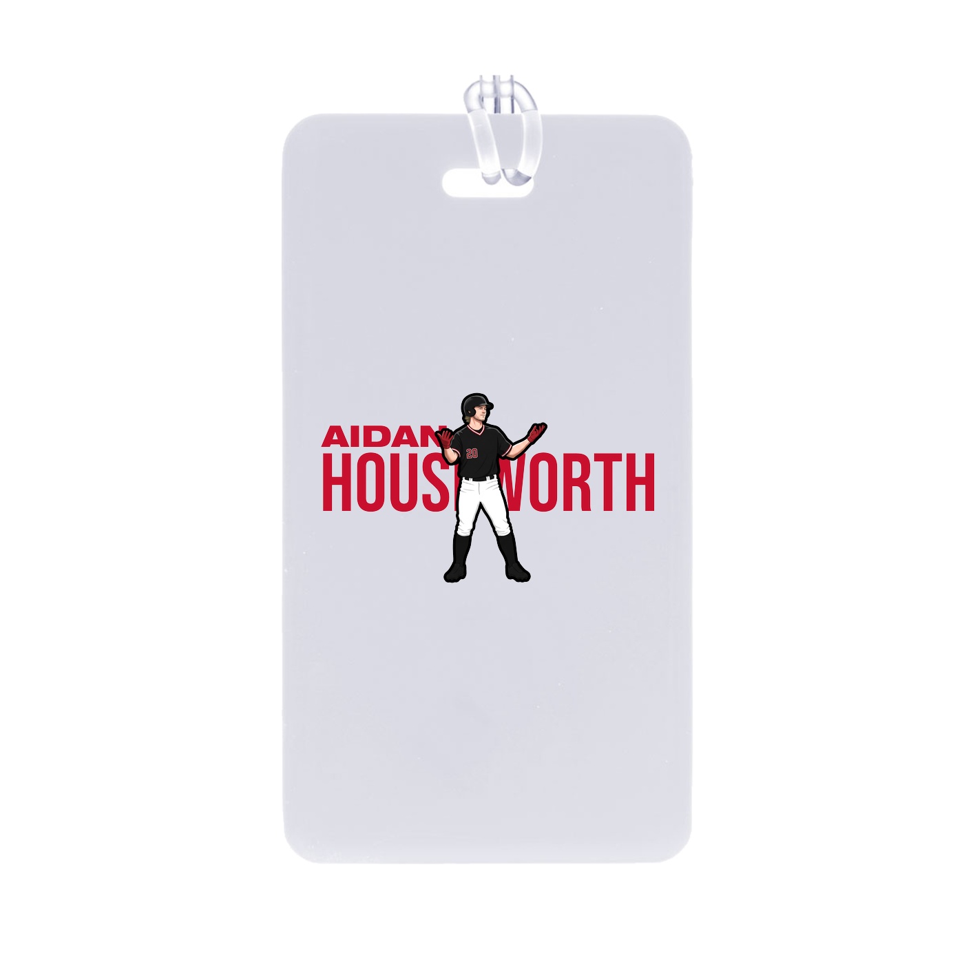 Bag Tag — Player Name in Classic