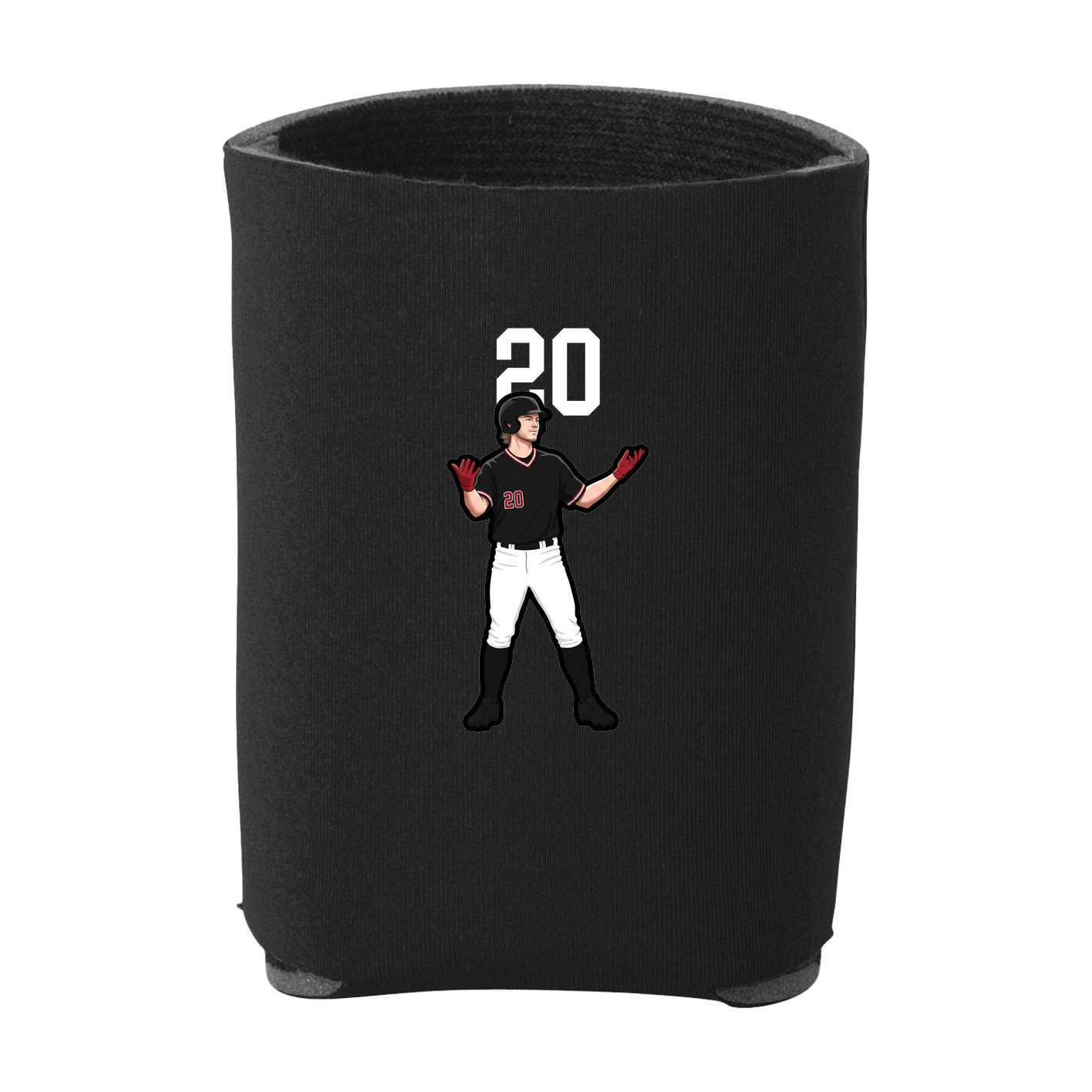 Can Holder — Number Top in Black
