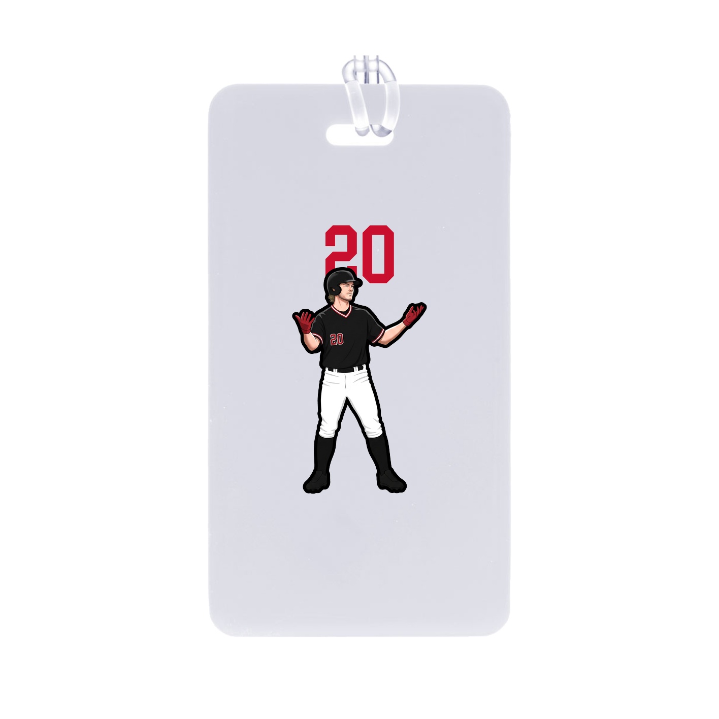 Bag Tag — Number Top in Classic