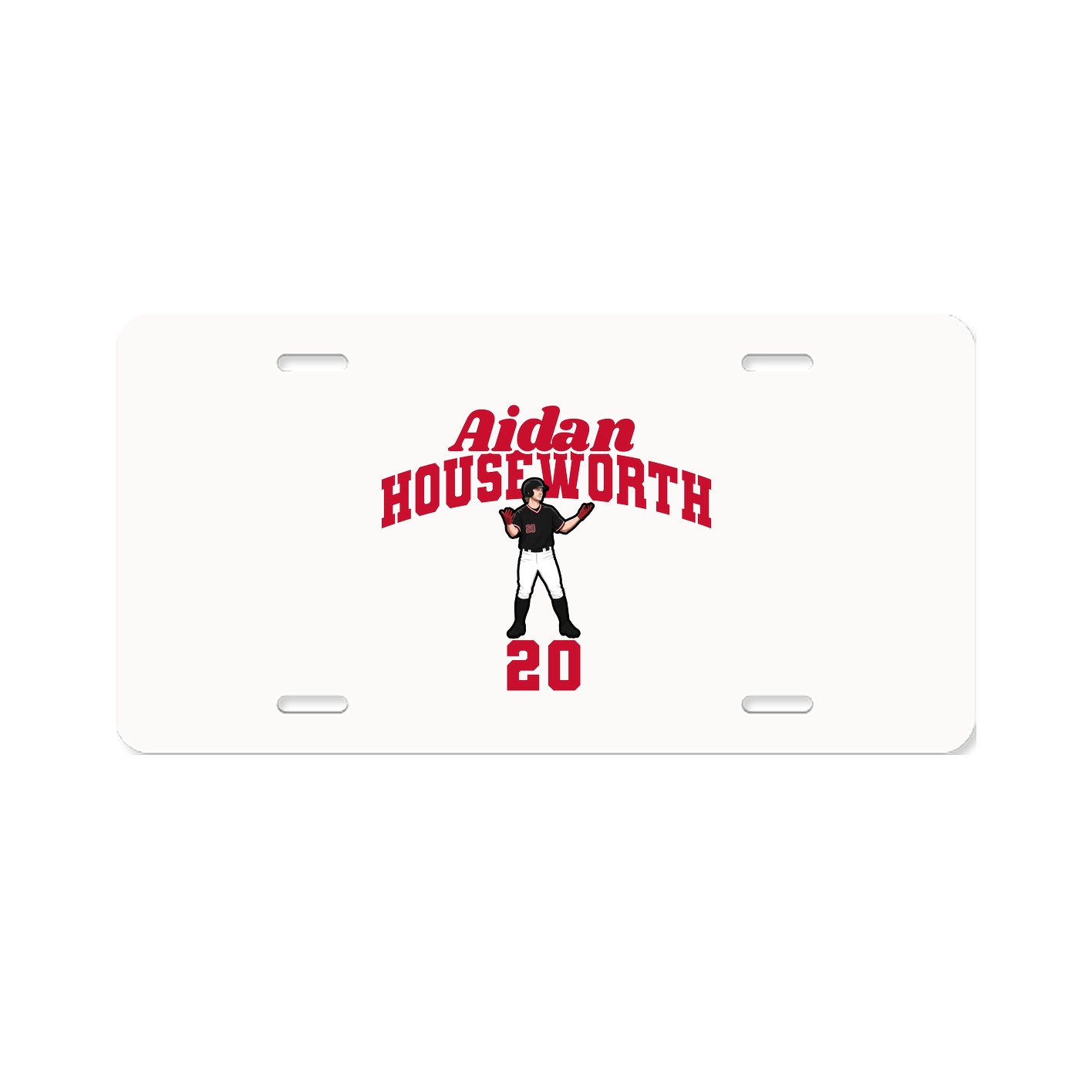 License Plate — Signature Arch in Classic