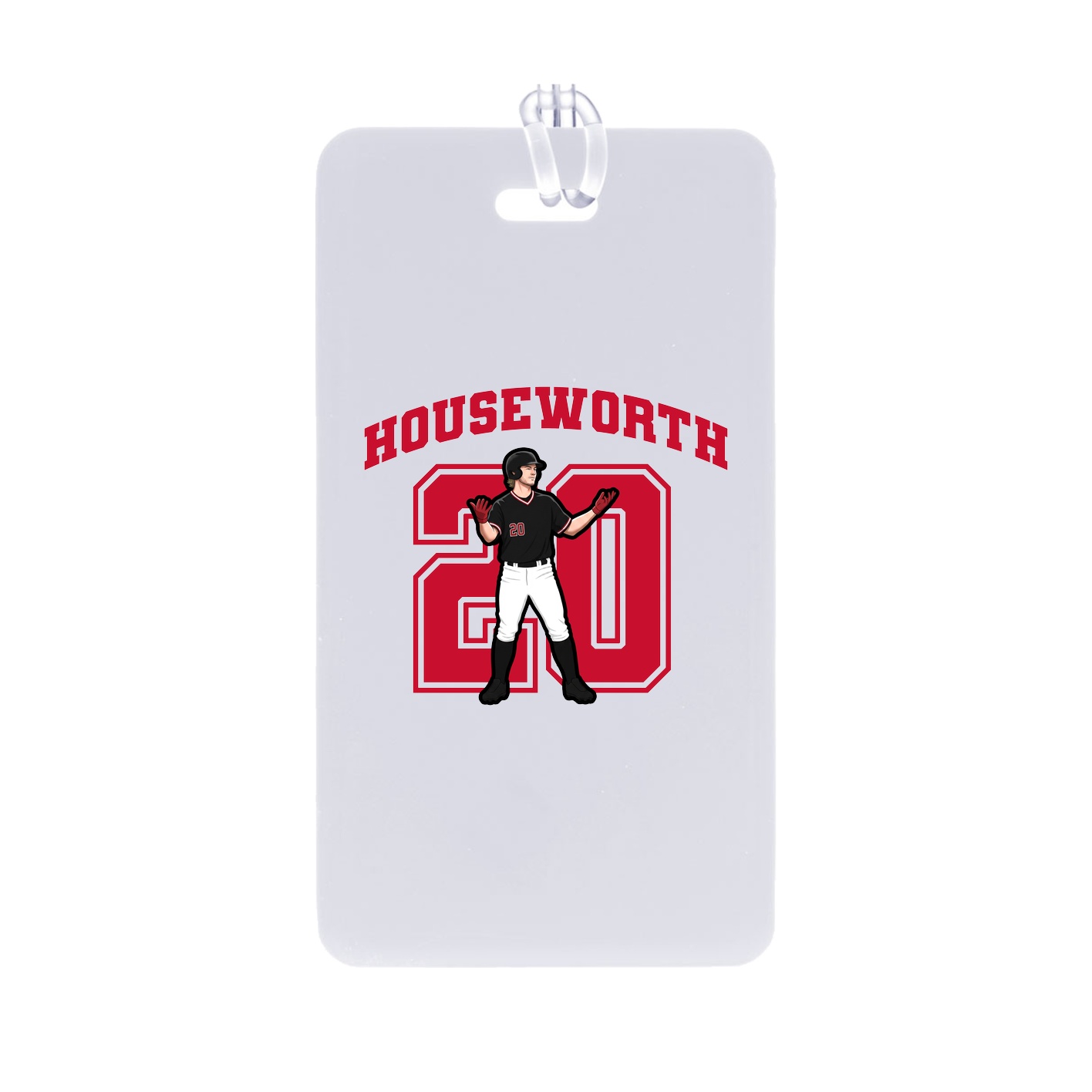 Bag Tag — Number in Classic