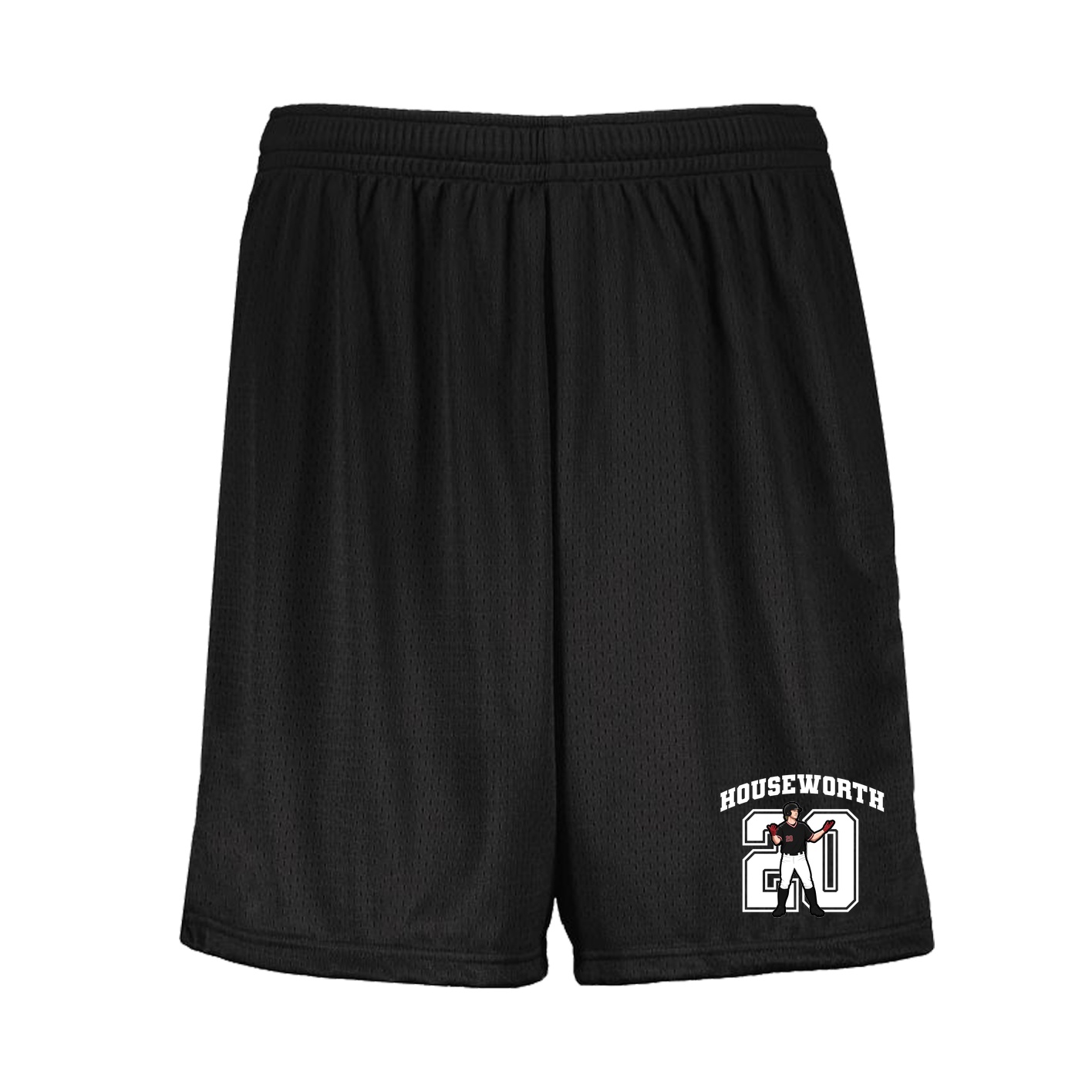 Shorts — Number in Black