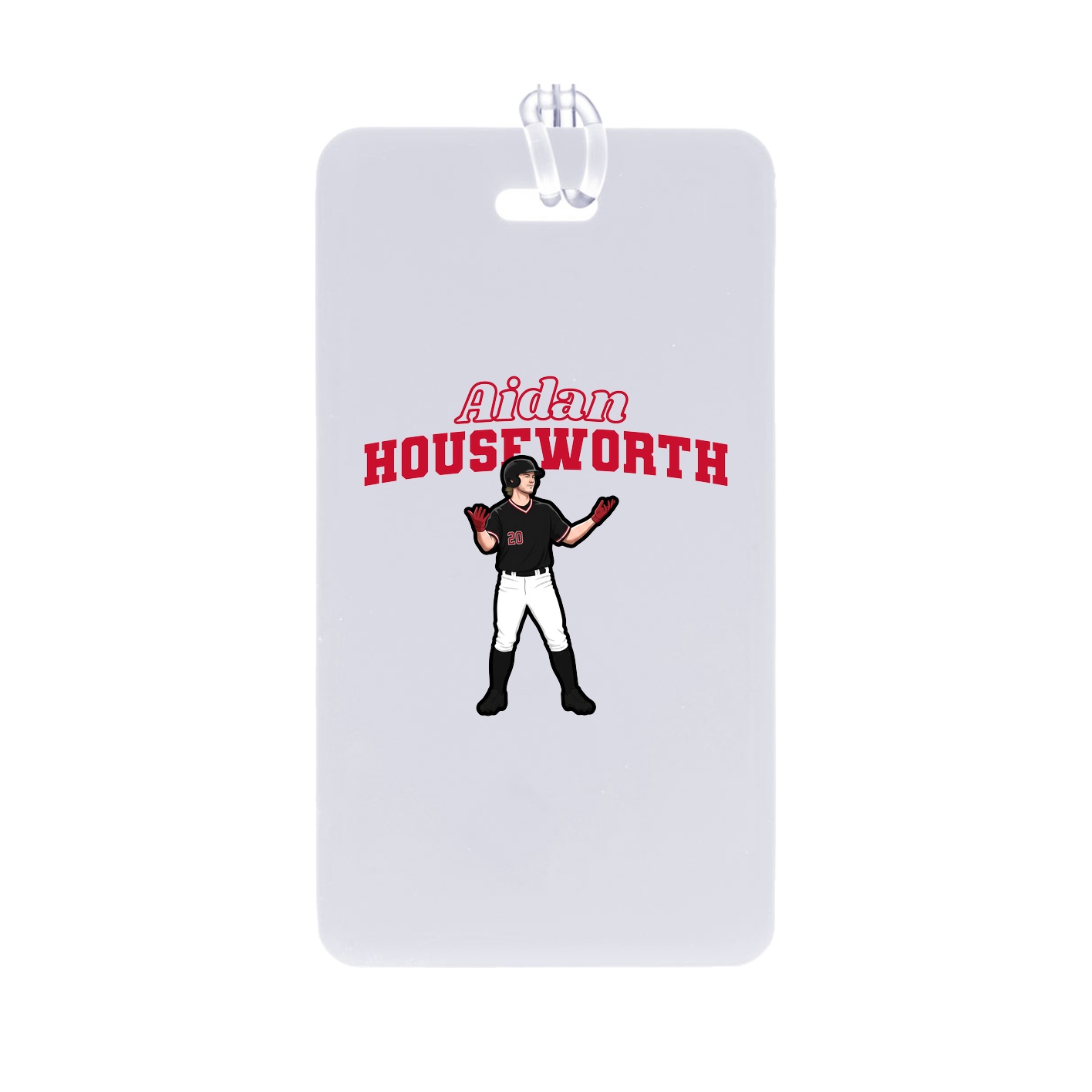 Bag Tag — Name Arch in Classic