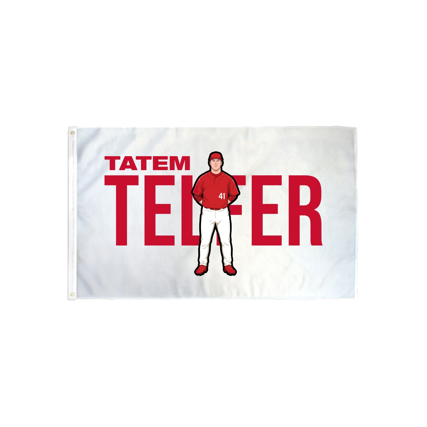 3x5 Flag — Player Name in Classic
