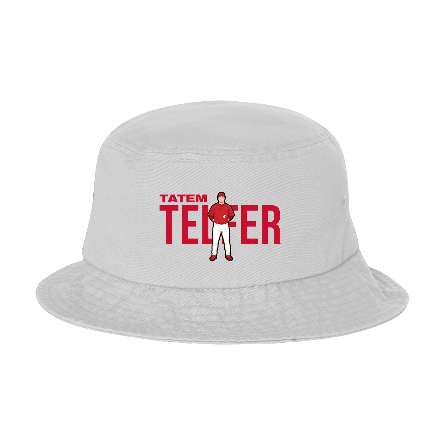 Bucket Cap — Player Name in White