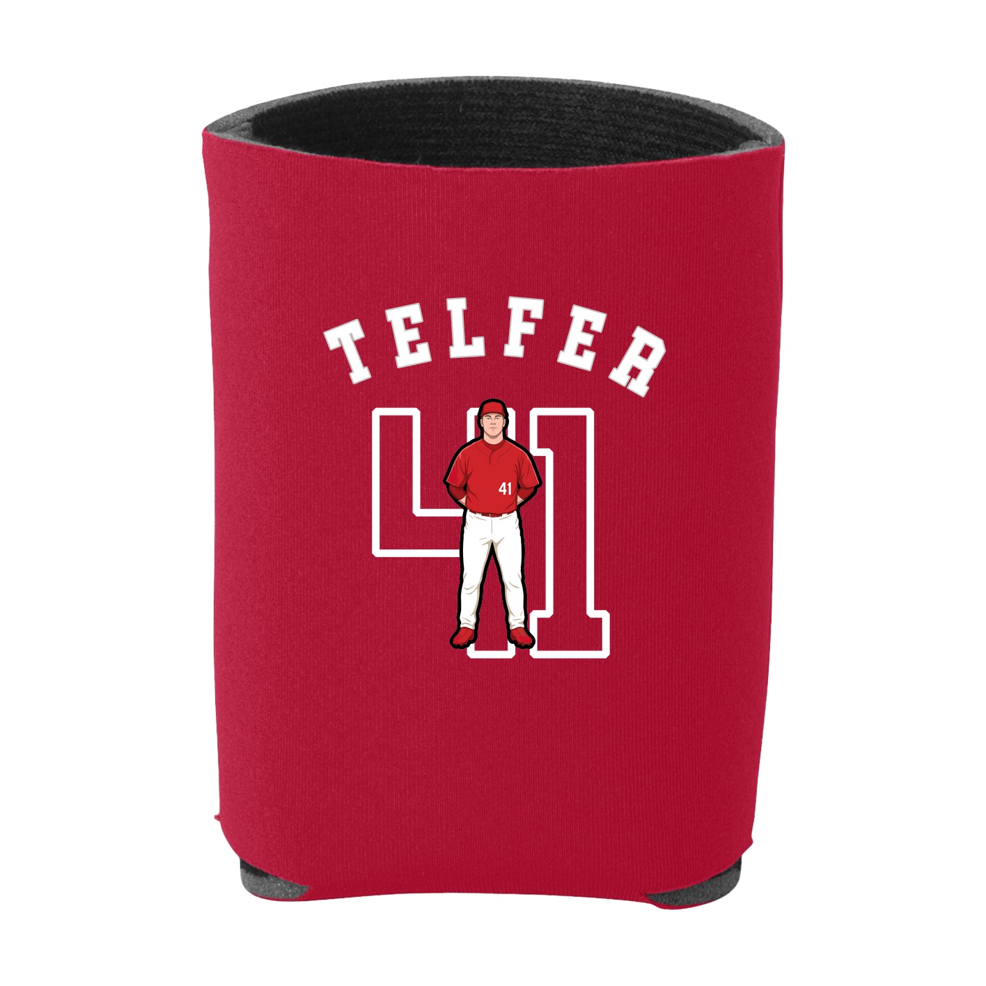 Can Holder — Shirsey Arch in Red