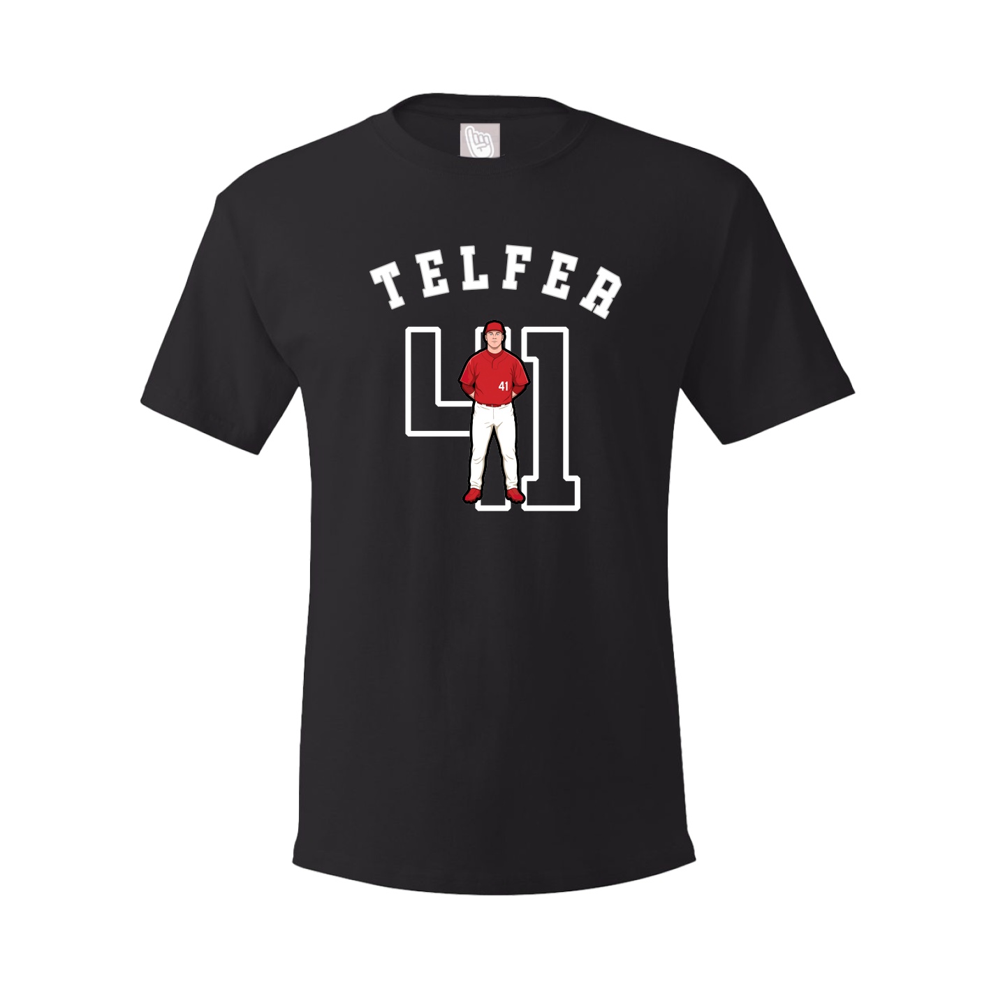 Youth Tee — Shirsey Arch in Black