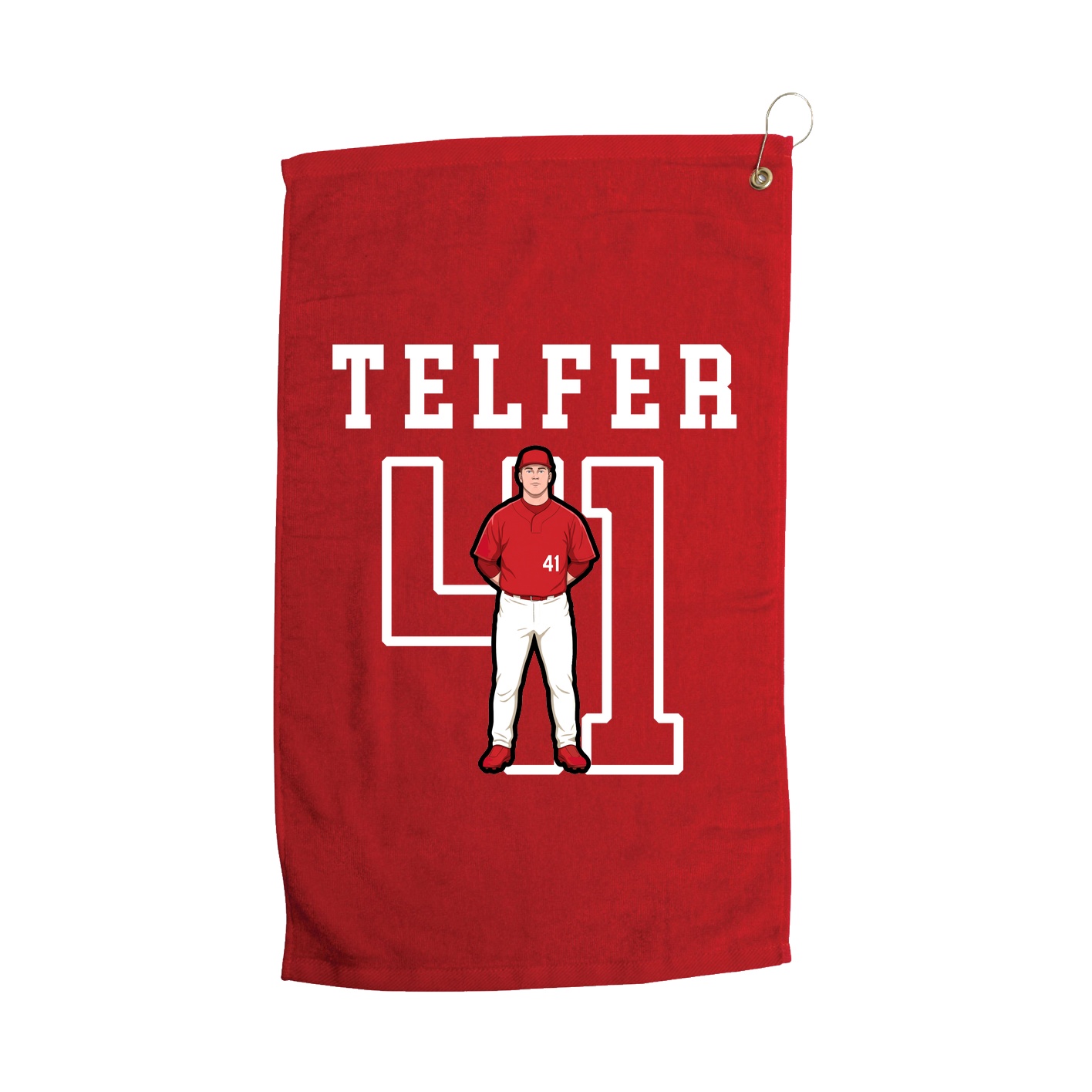 Golf Towel — Shirsey in Red