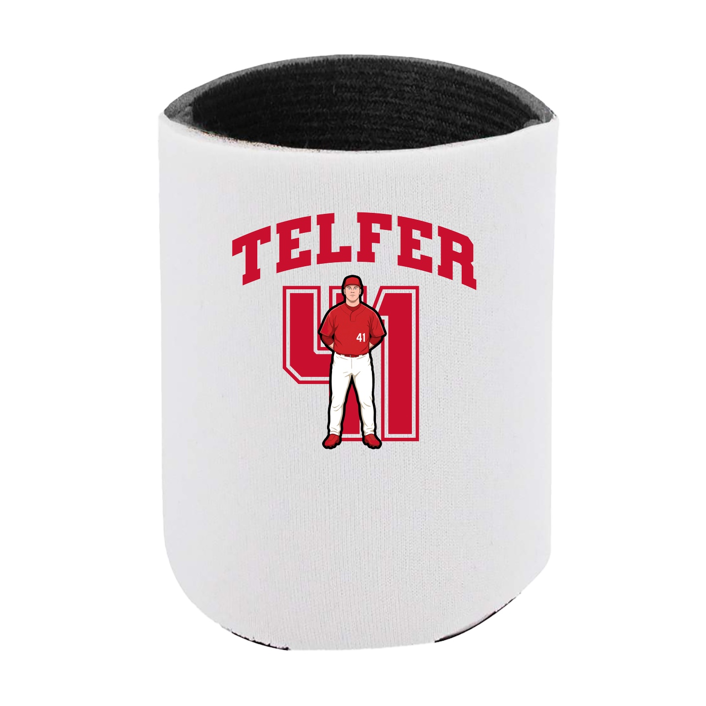 Can Holder — Number in White