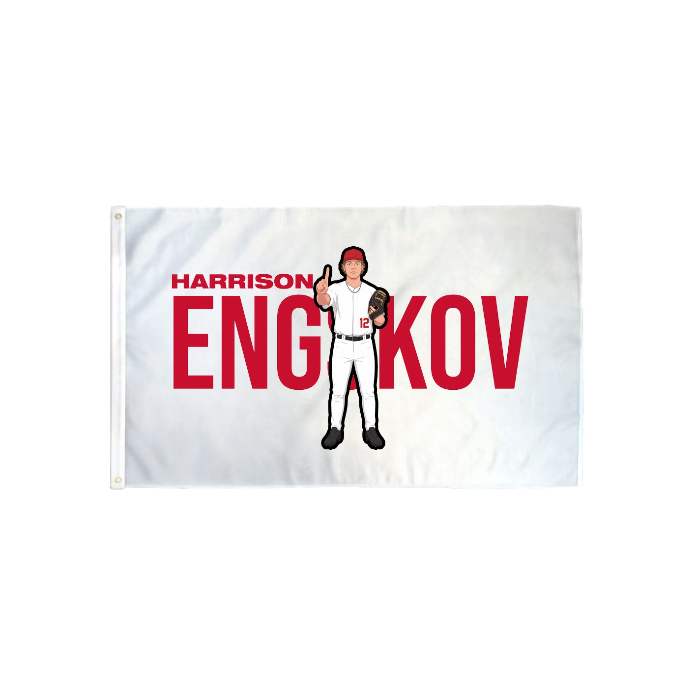 3x5 Flag — Player Name in Classic