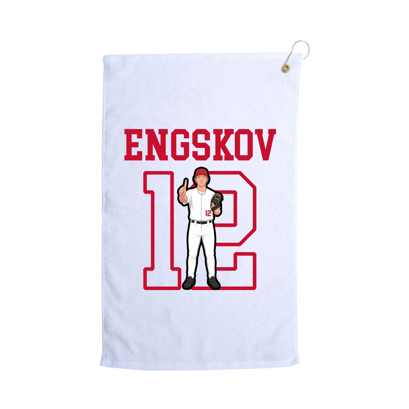 Golf Towel — Shirsey in White