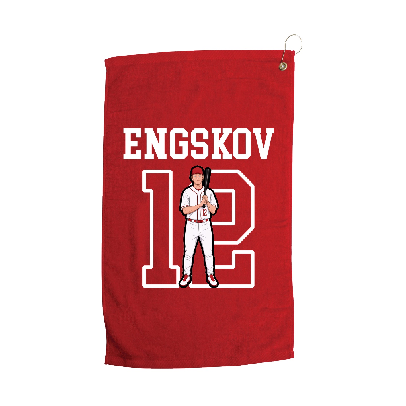 Golf Towel — Shirsey in Red