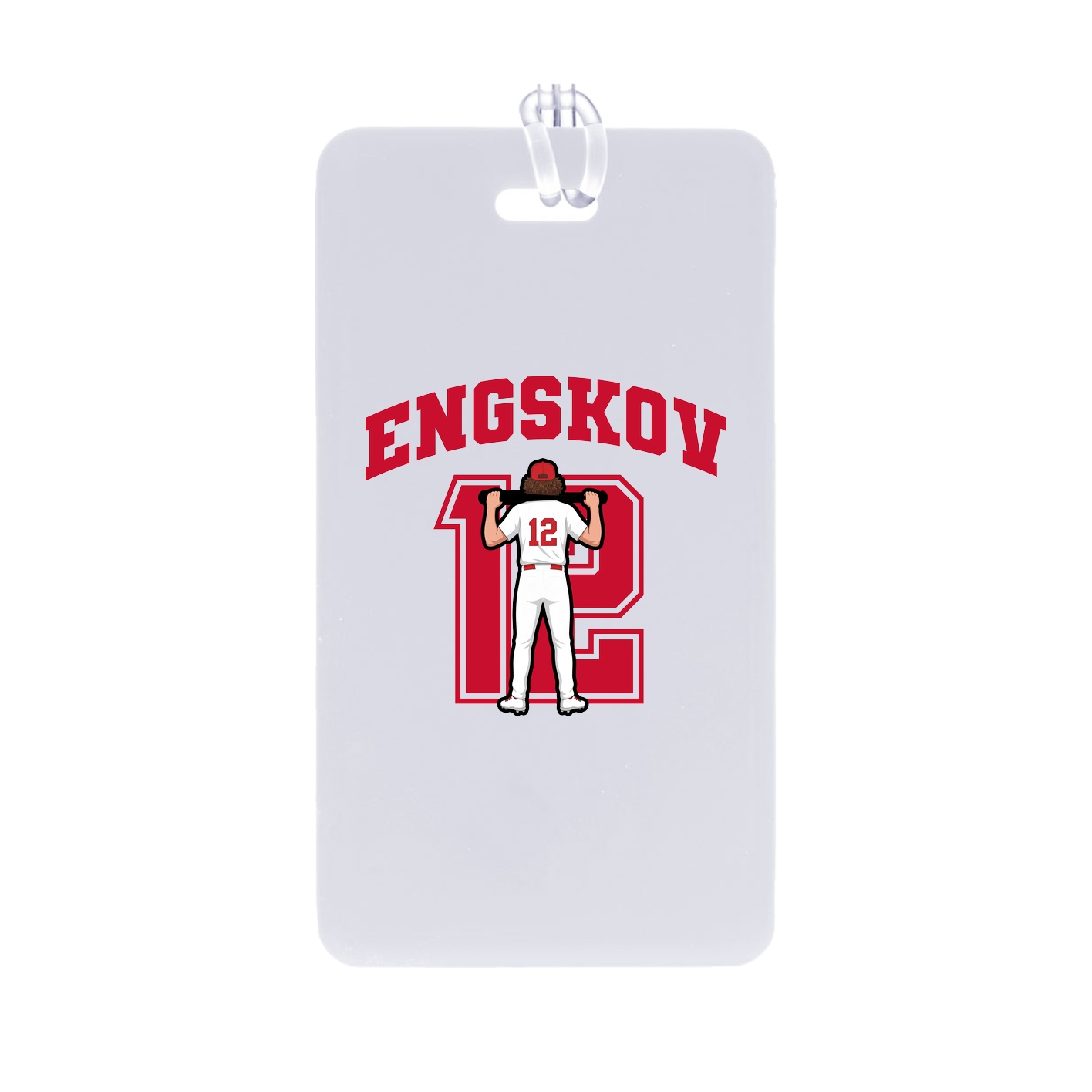 Bag Tag — Number in Classic