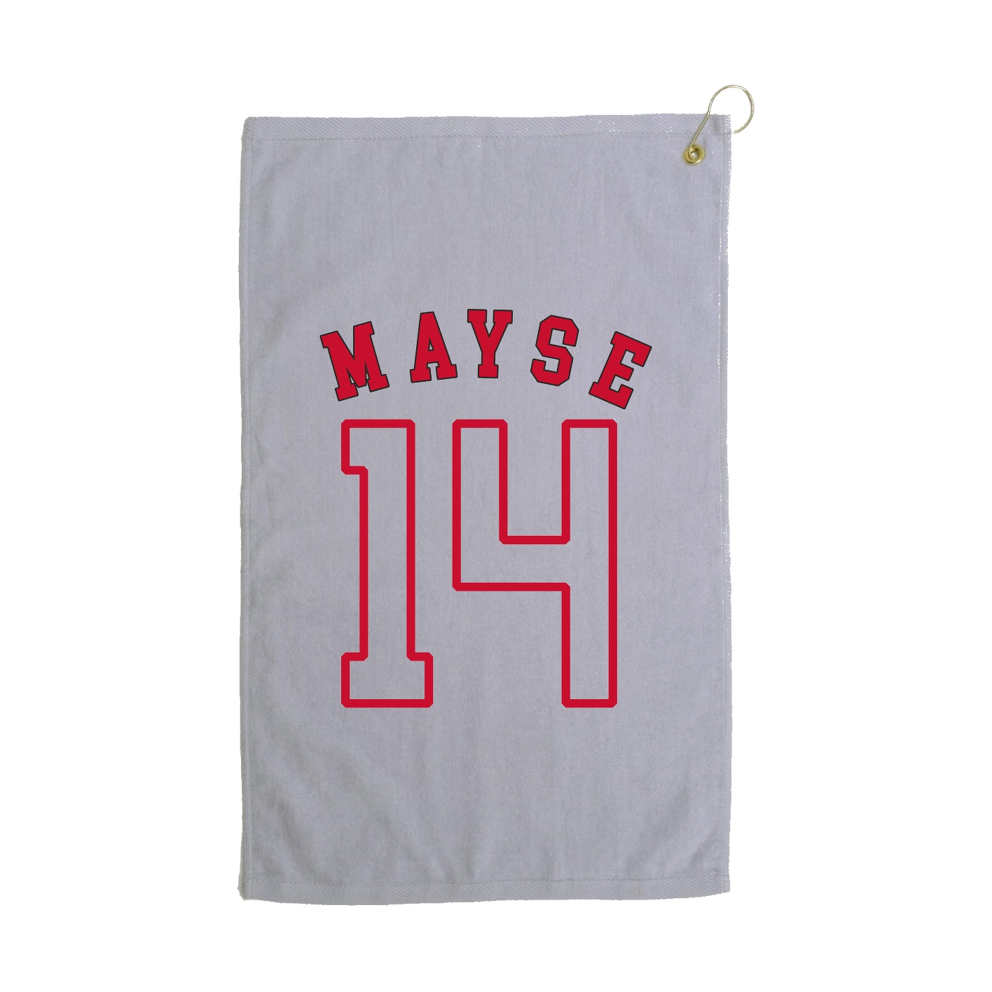 Golf Towel — Shirsey Arch in Grey
