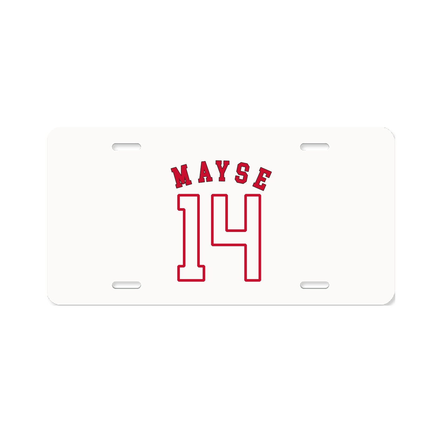 License Plate — Shirsey Arch in Classic