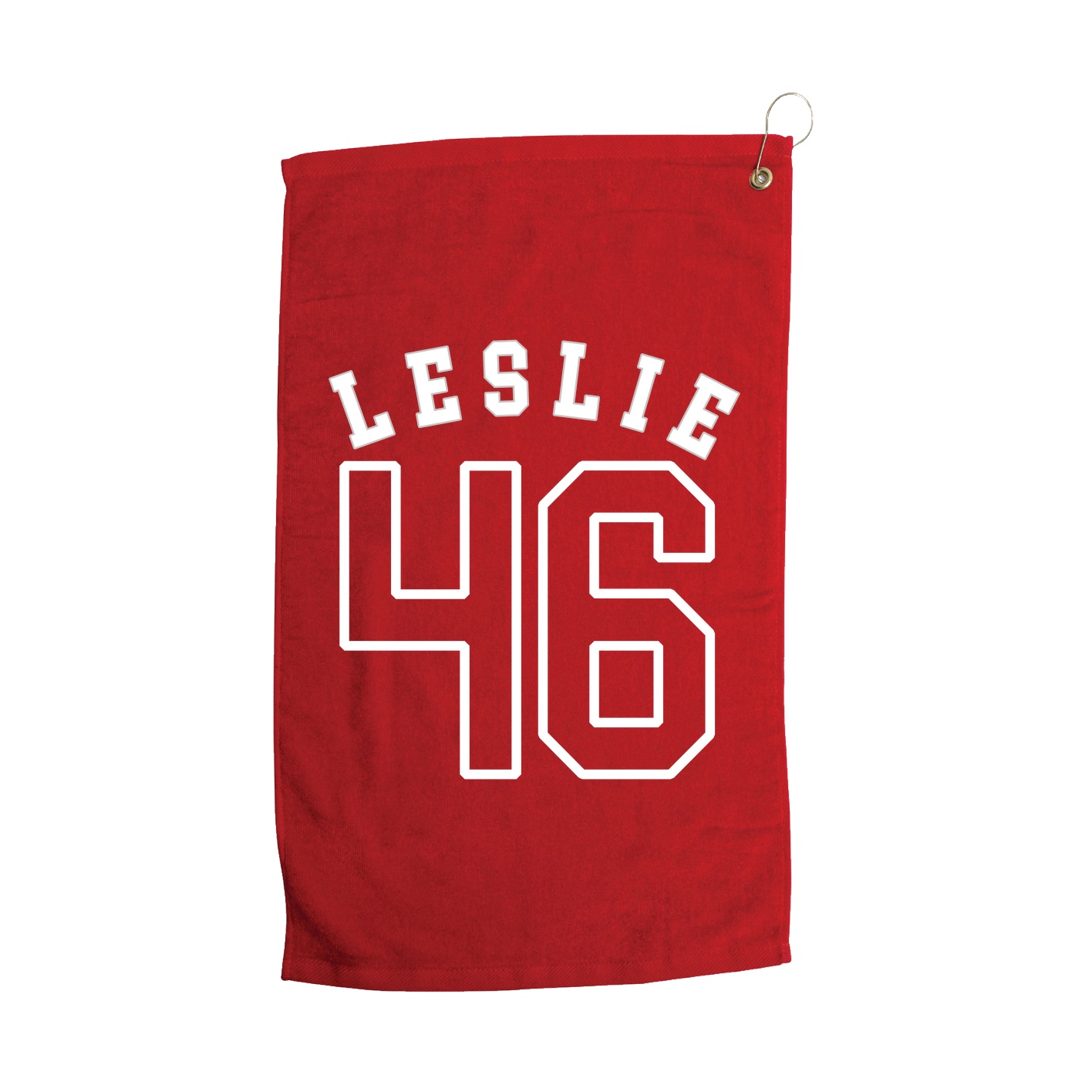 Golf Towel — Shirsey Arch in Red