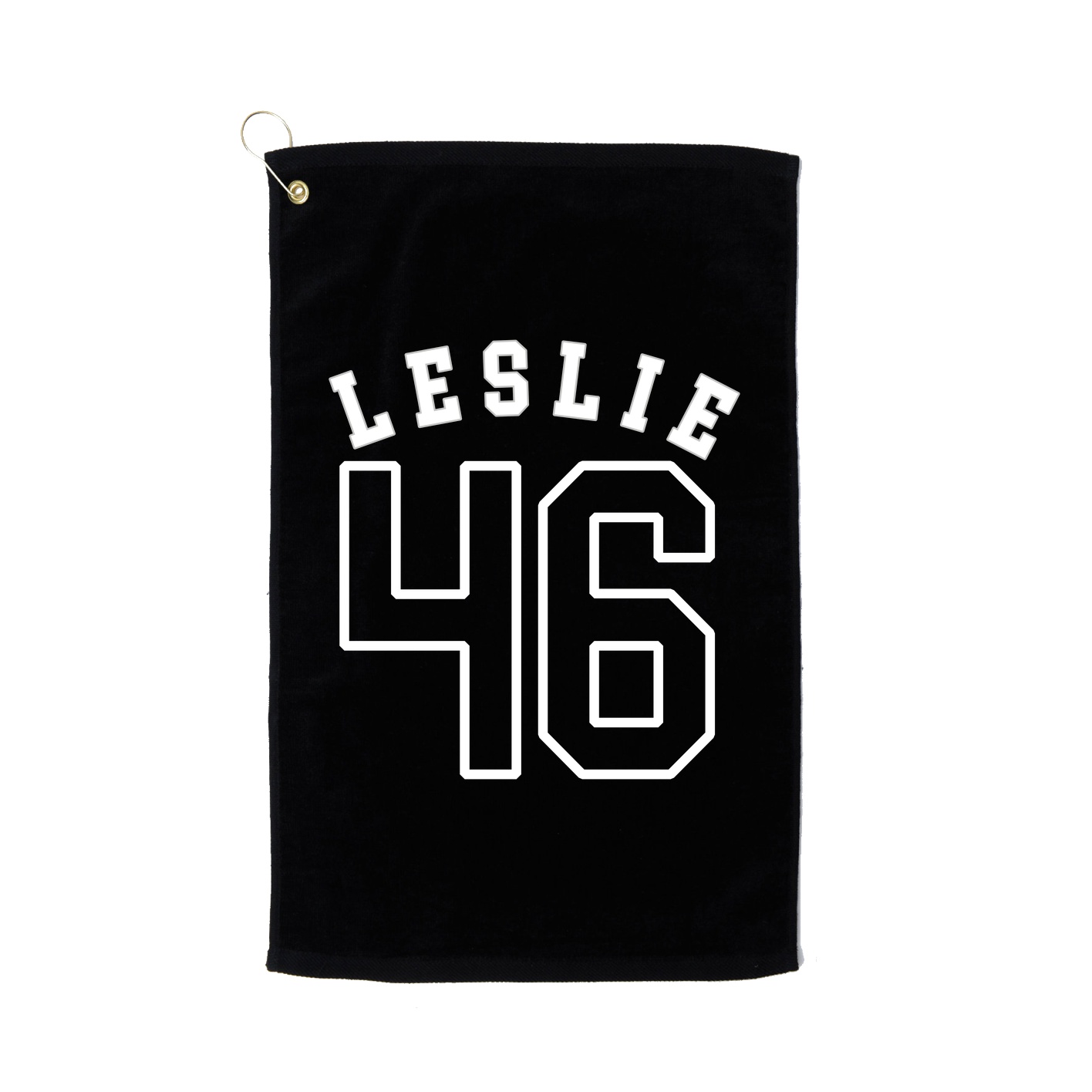 Golf Towel — Shirsey Arch in Black