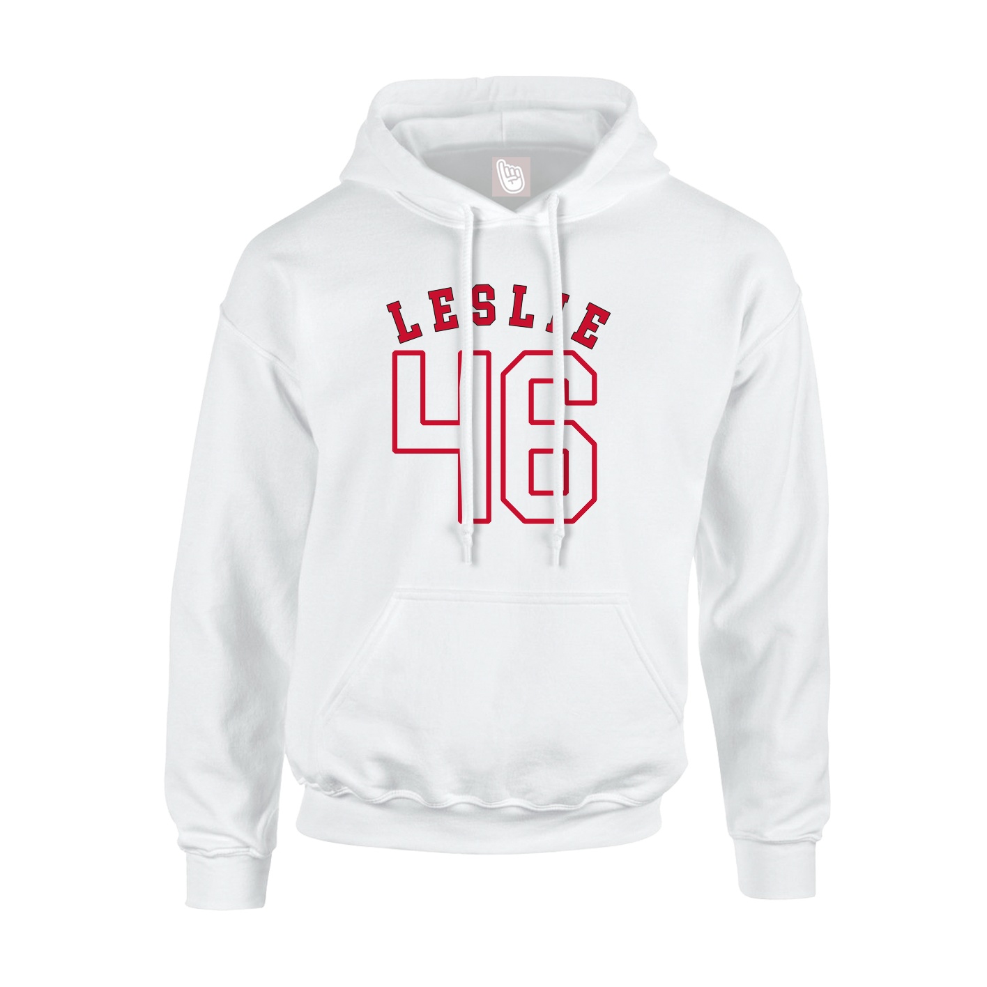 Hoodie — Shirsey Arch in White