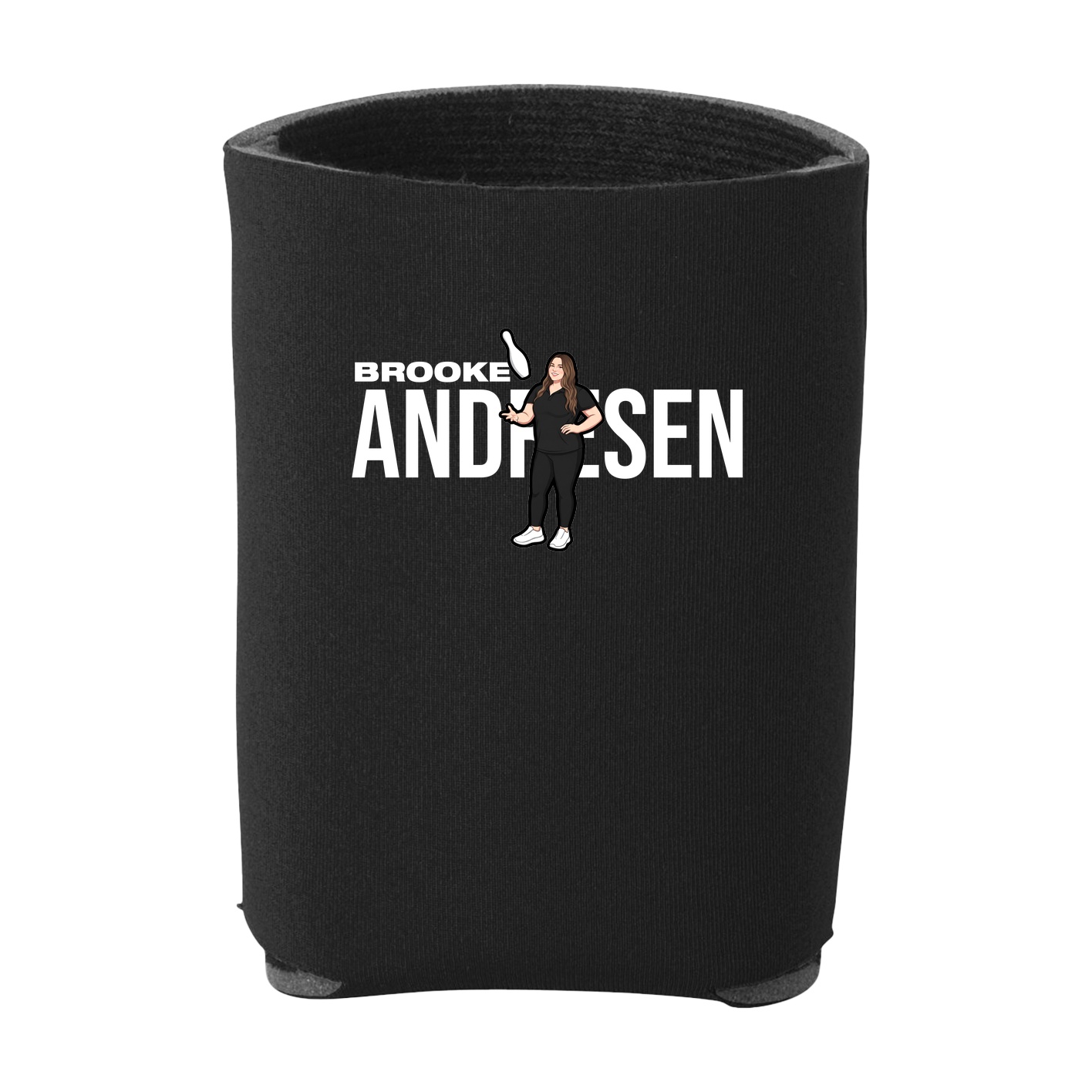 Can Holder — Player Name in Black